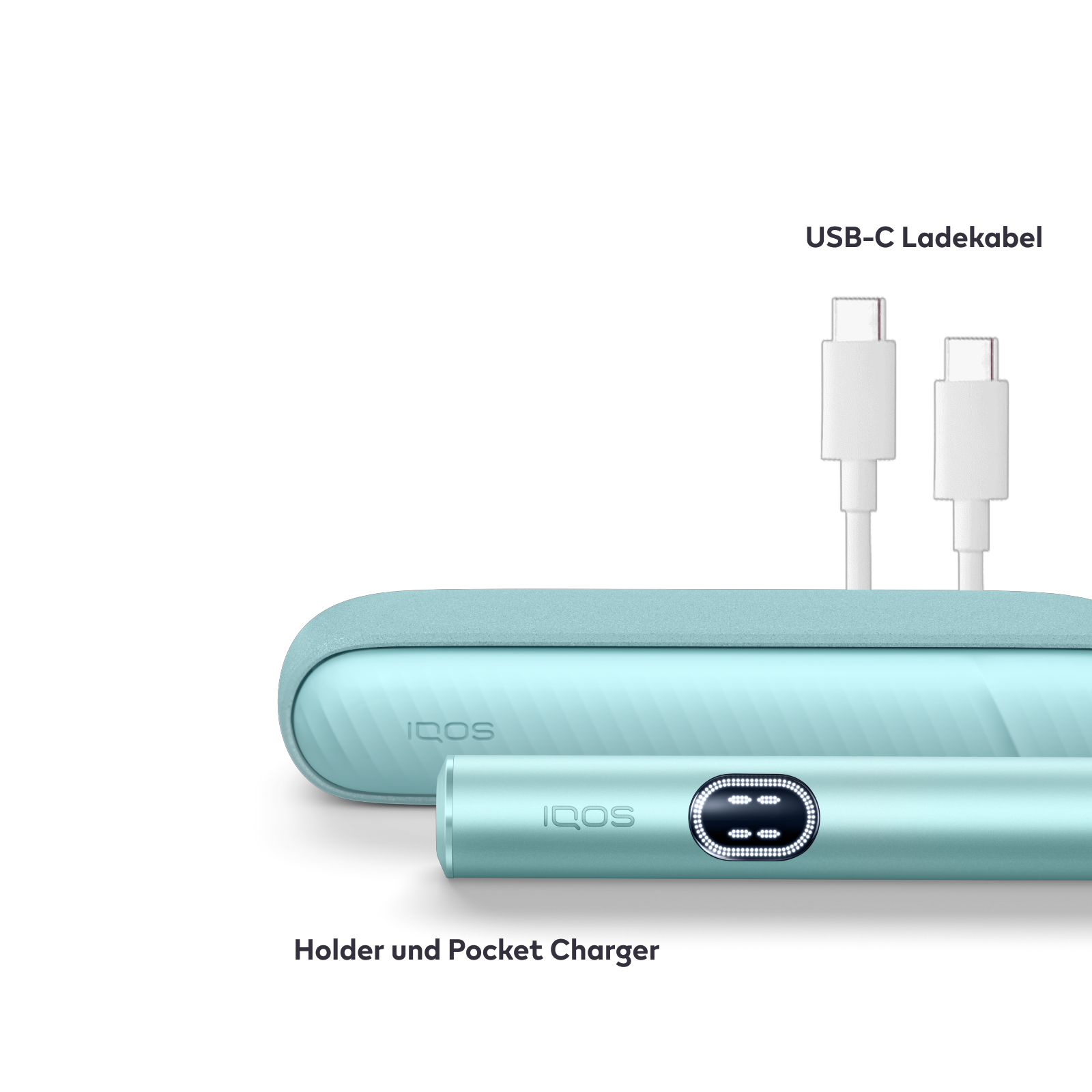 IQOS - ILUMA i - Tobacco heater - Breeze Blue