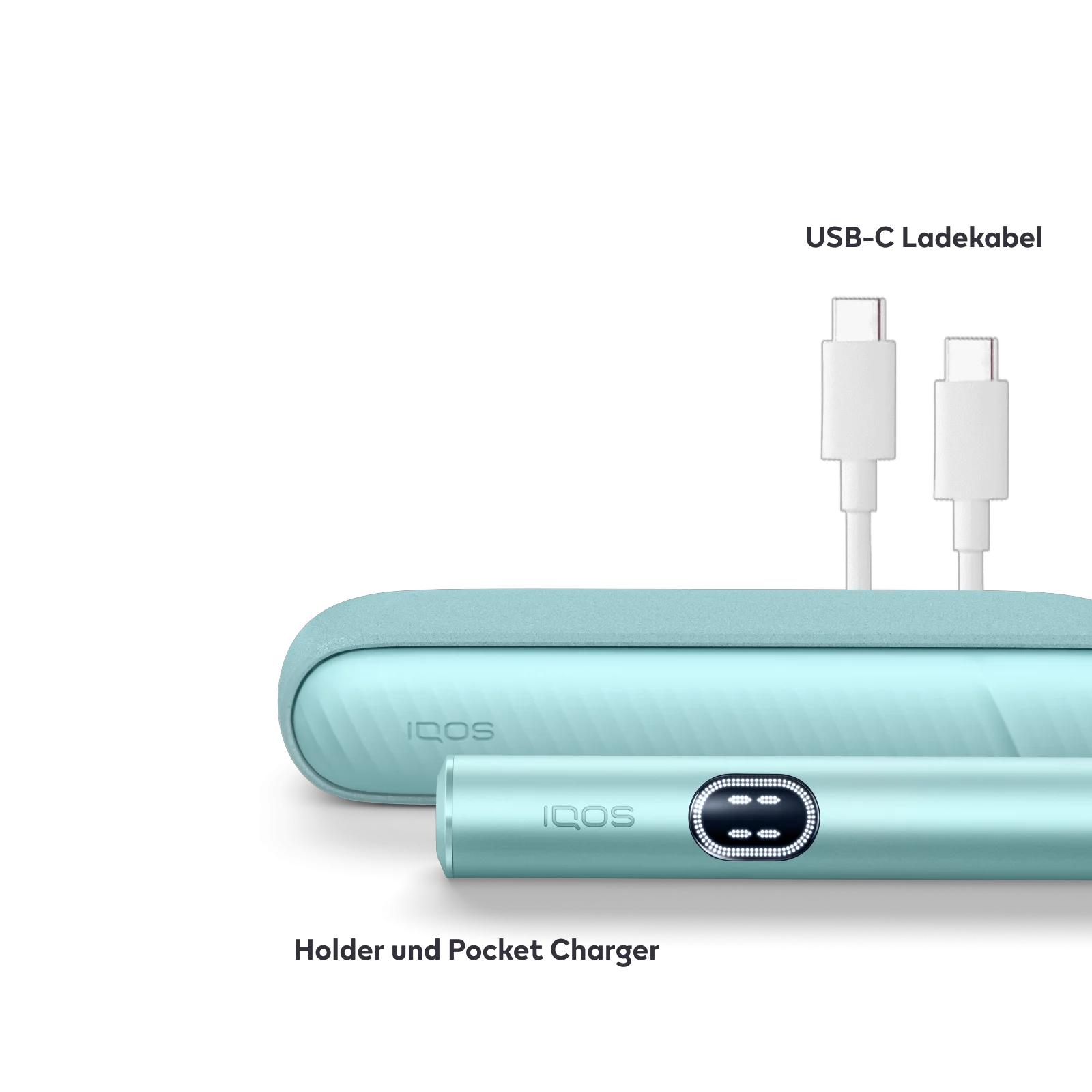 IQOS - ILUMA i - Tobacco heater - Breeze Blue