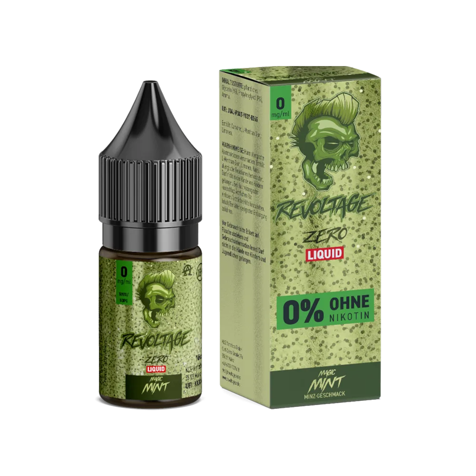 Revoltage - E-Liquid - Nikotinsalz - Magic Mint - 10 ml - 0 mg 2