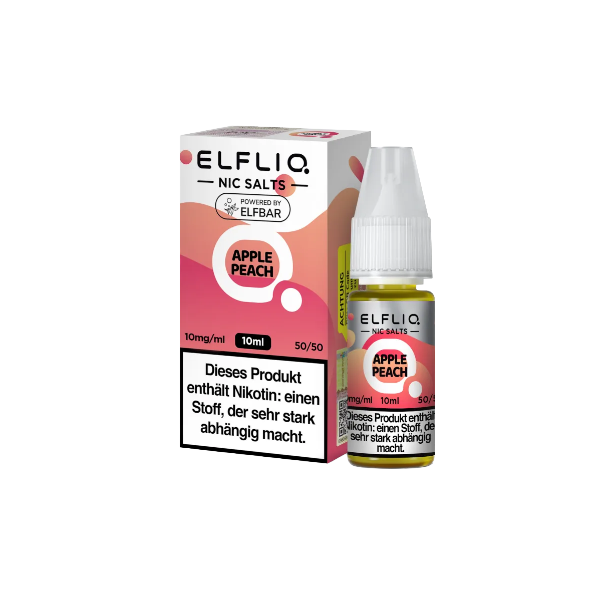 Elf Bar - ElfliQ - E-Liquid - Nikotinsalz - Apple Peach - 10 mg1-