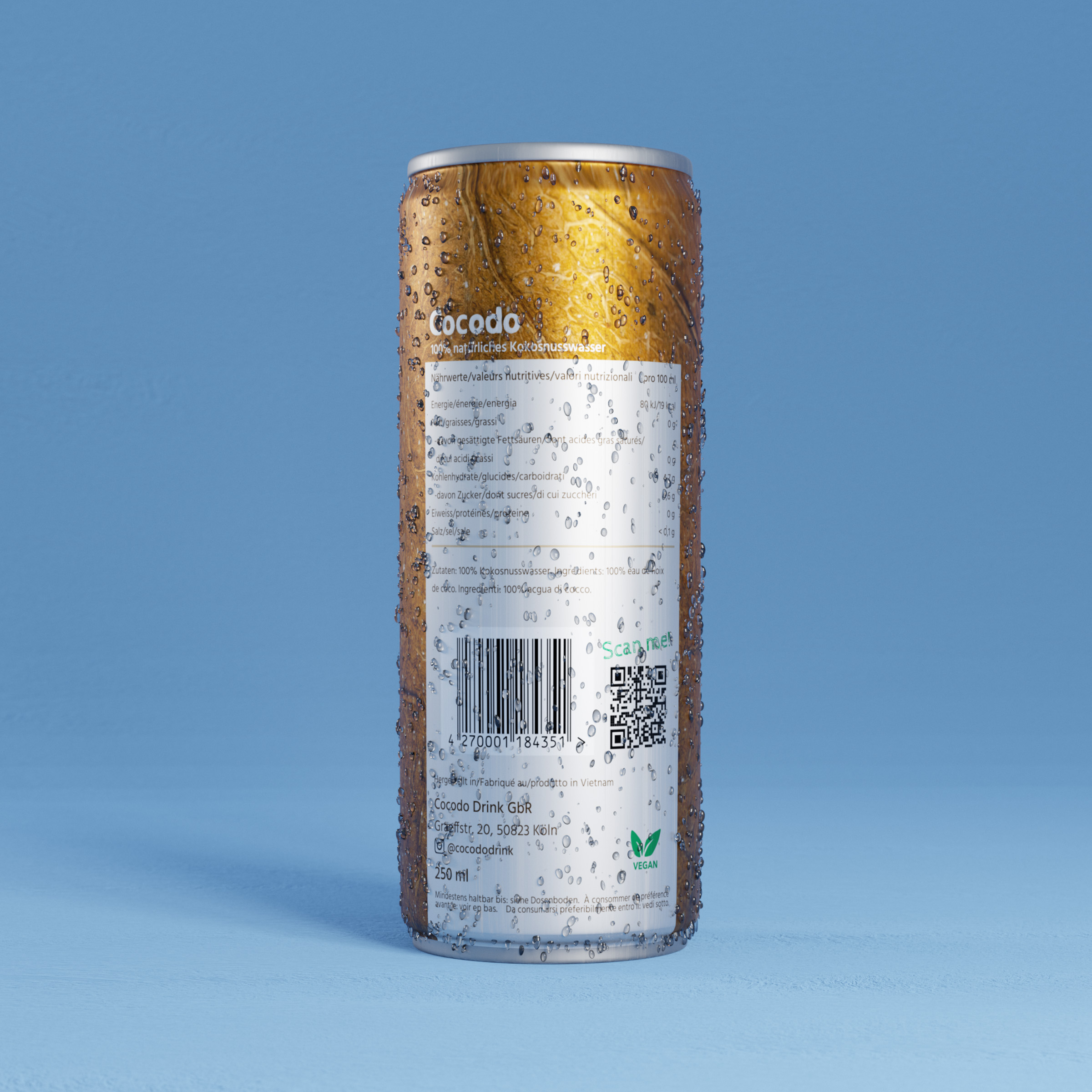 Cocodo - 100% Natürliches Kokosnusswasser | Kalorienarm, Frisch & Zusatzstofffrei 3 Cocodo - 100% Natürliches Kokosnusswasser | Kalorienarm, Frisch & Zusatzstofffrei 3