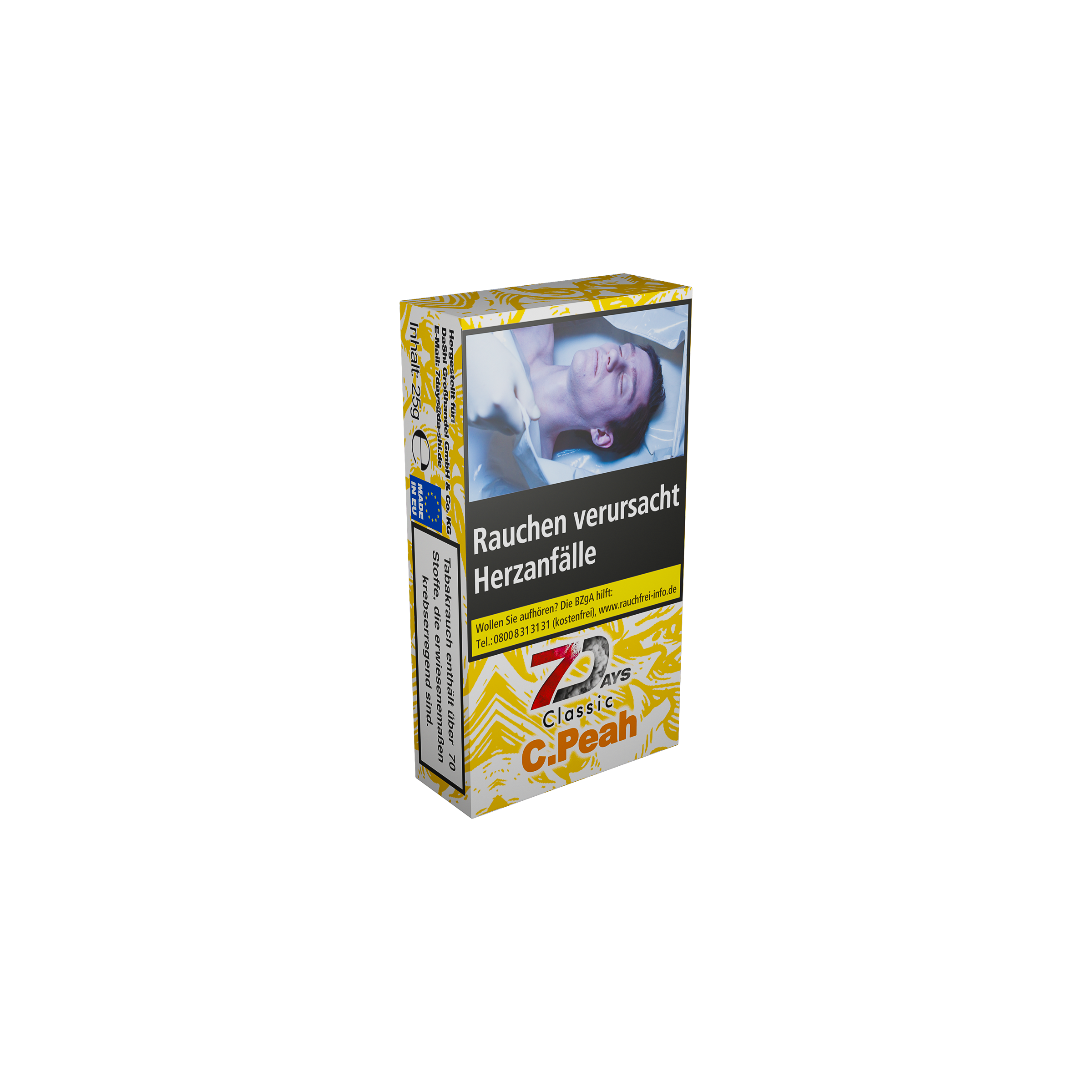 7Days - C.Peah - 25 g - Shishatabak | Hookain Onlineshop