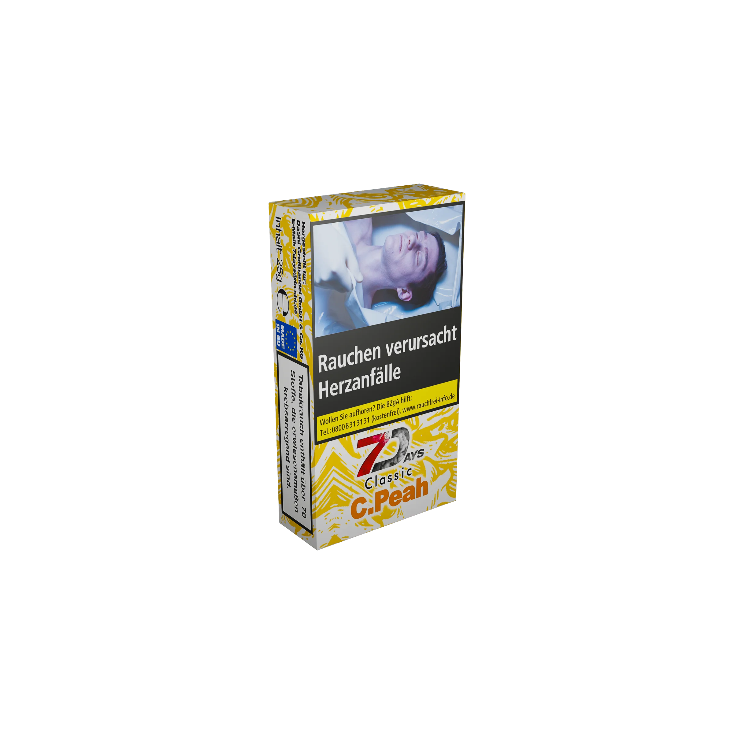 7Days - C.Peah - 25 g - Shishatabak | Hookain Onlineshop