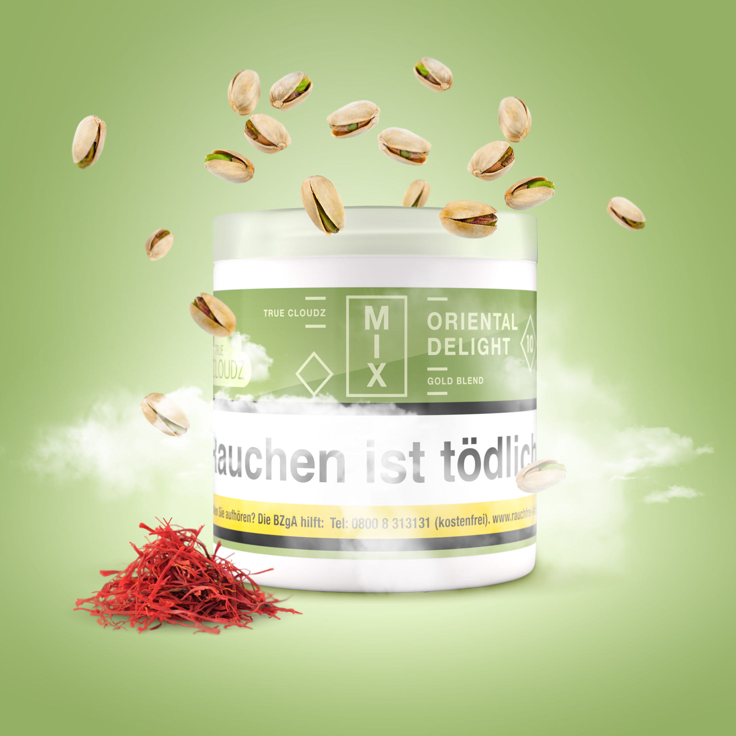 True Cloudz - Oriental Delight - 75 g | True Cloudz g&uuml;nstig im Hookain Onlineshop 1