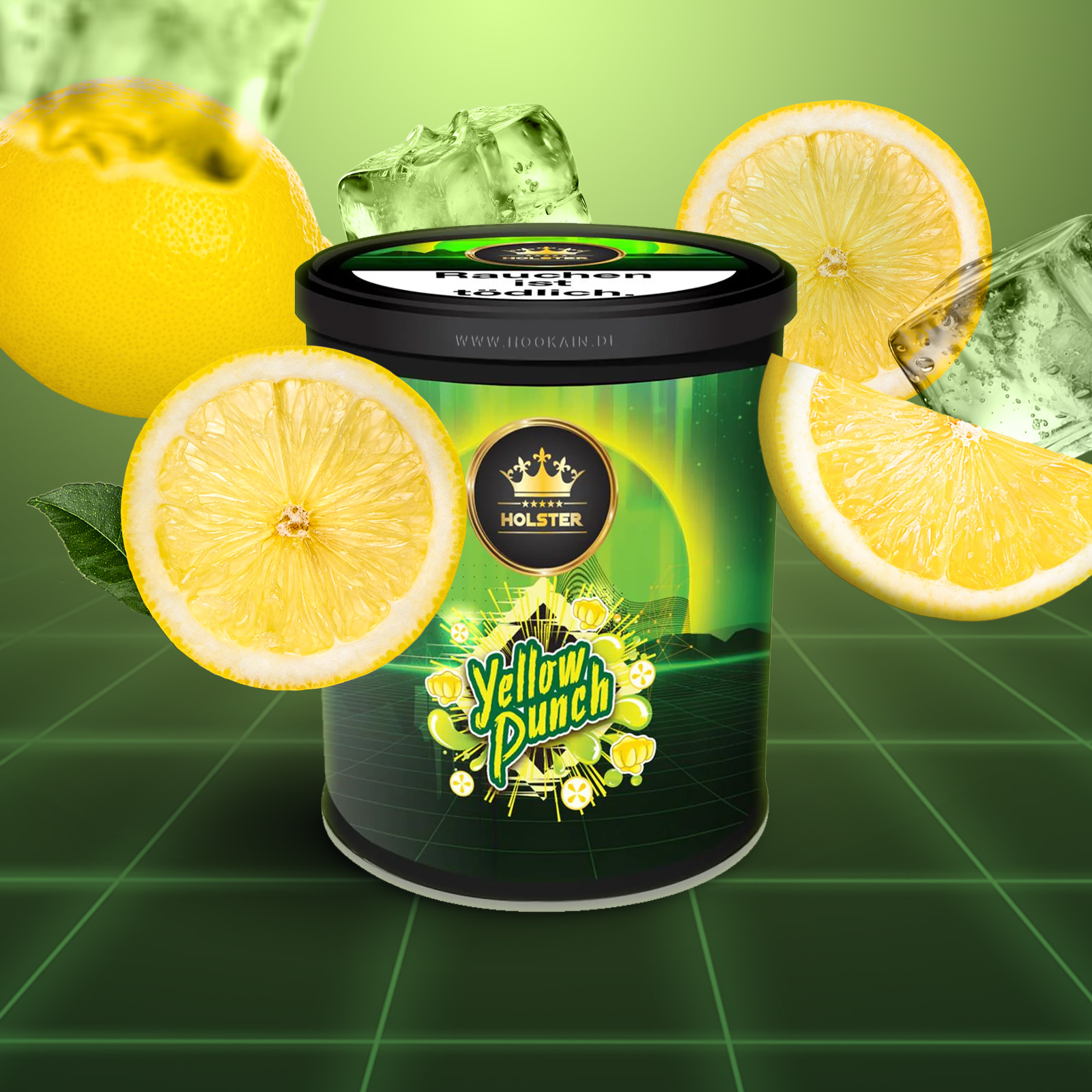 Holster Shisha Tabak Yellow Punch 200 g | Alle Sorten bestellen 1