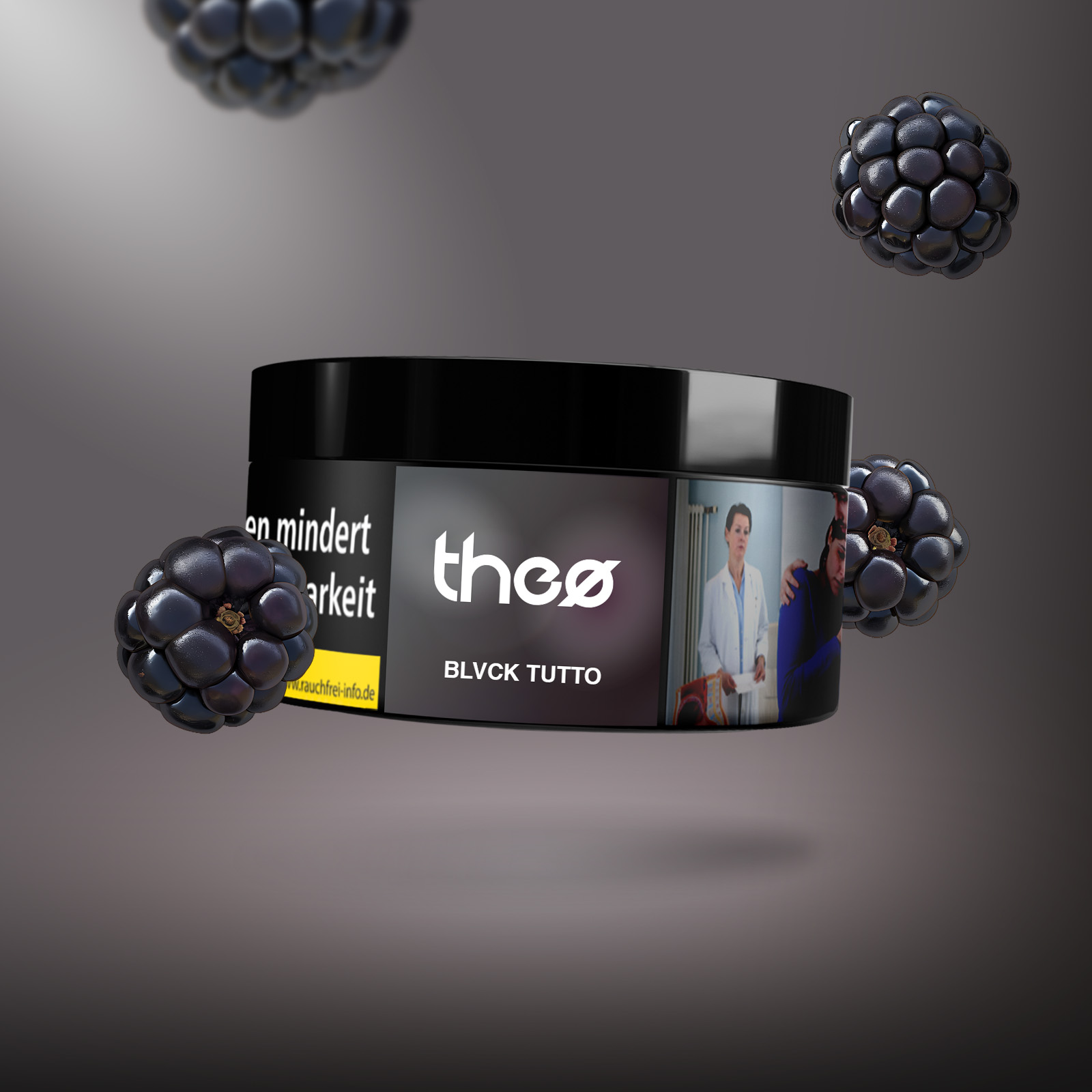 Theo Tobacco - Blvck Tutto - 200 g 