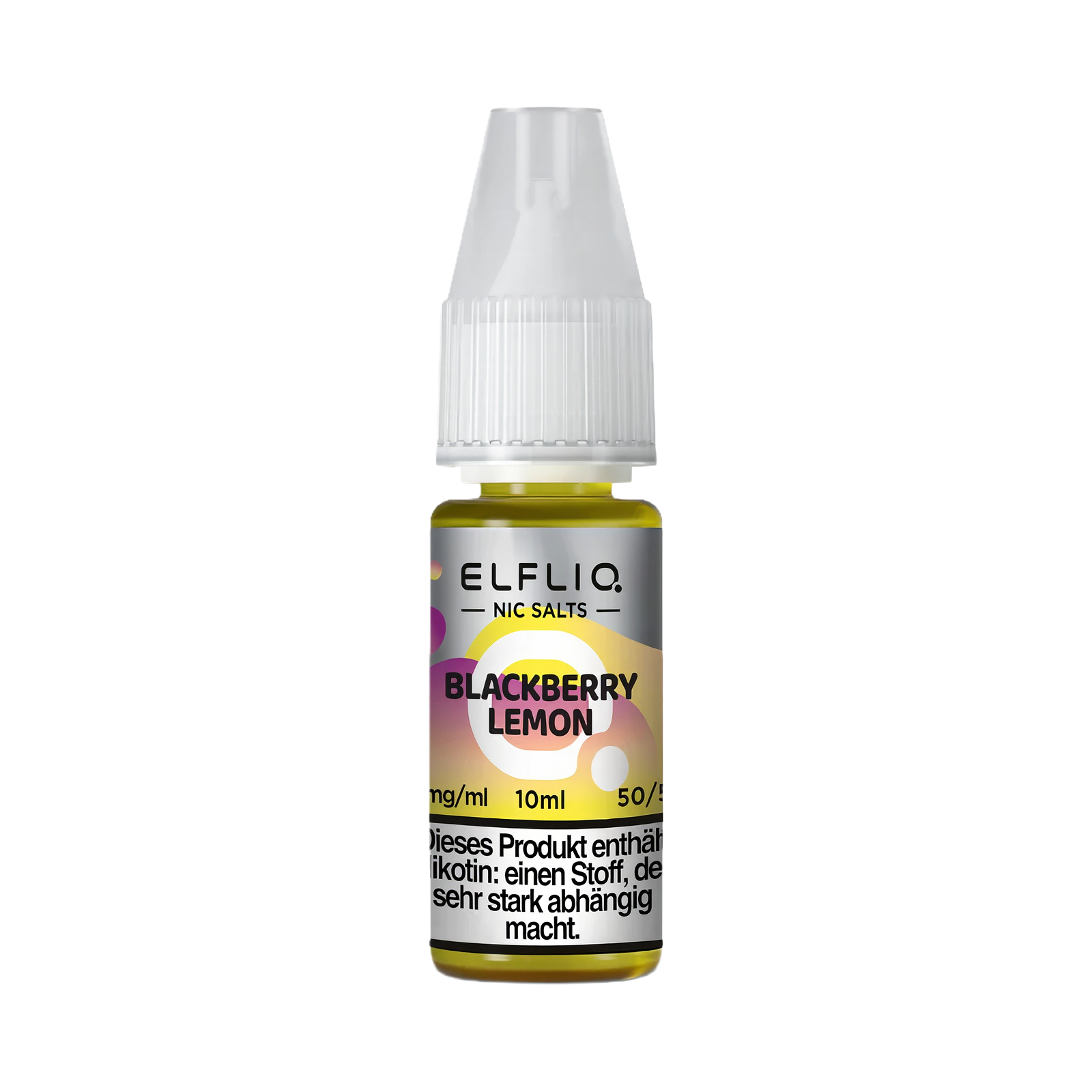 Elf Bar - ElfliQ - E-Liquid - Nicotine Salt - Blackberry Lemon - 10 mg