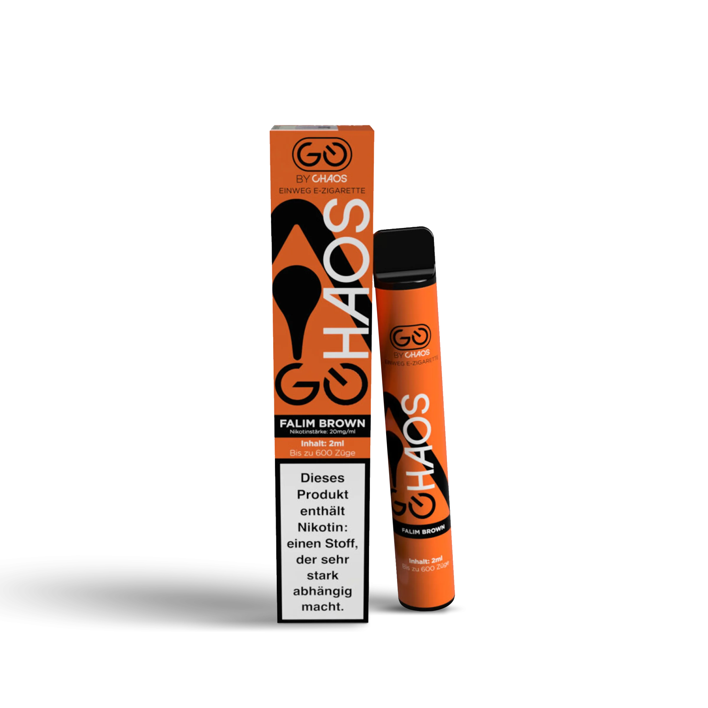 Chaos Vape - Falim Brown - 20 mg | Alle neuen Sorten günstig online kaufen - Hookain Vape Onlineshop 1