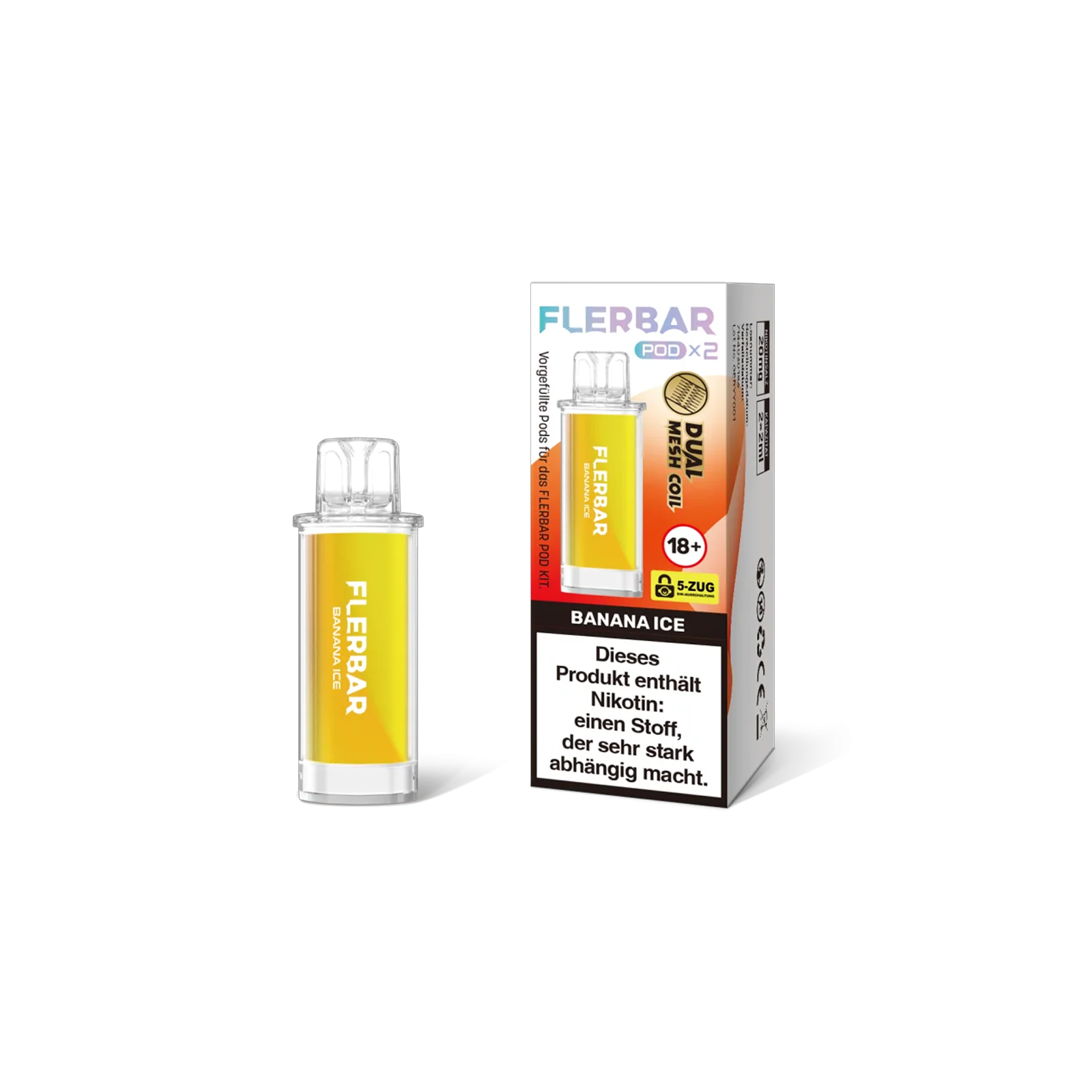 Flerbar - Prefilled Pod - Banane Ice