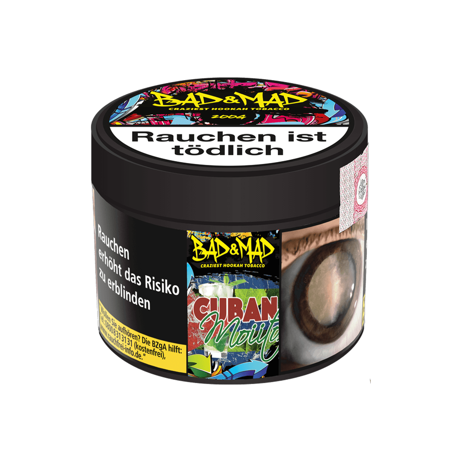 Bad & Mad Cuban Moiito 200 g | Shisha Tabak Sorten g&uuml;nstig bestellen 1