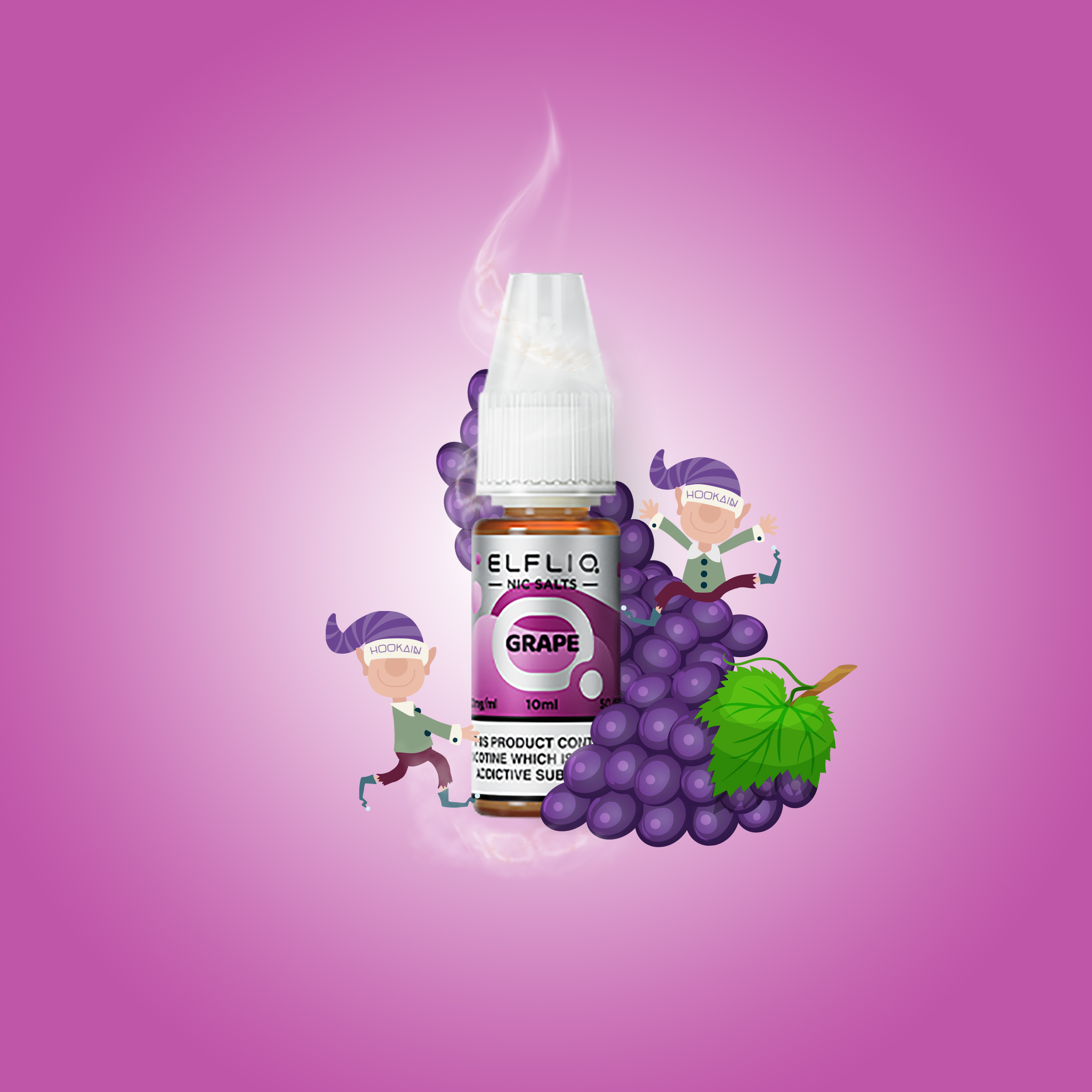 ElfliQ - Grape - 20 mg | E-Zigaretten Liquid von Elf Bar kaufen1