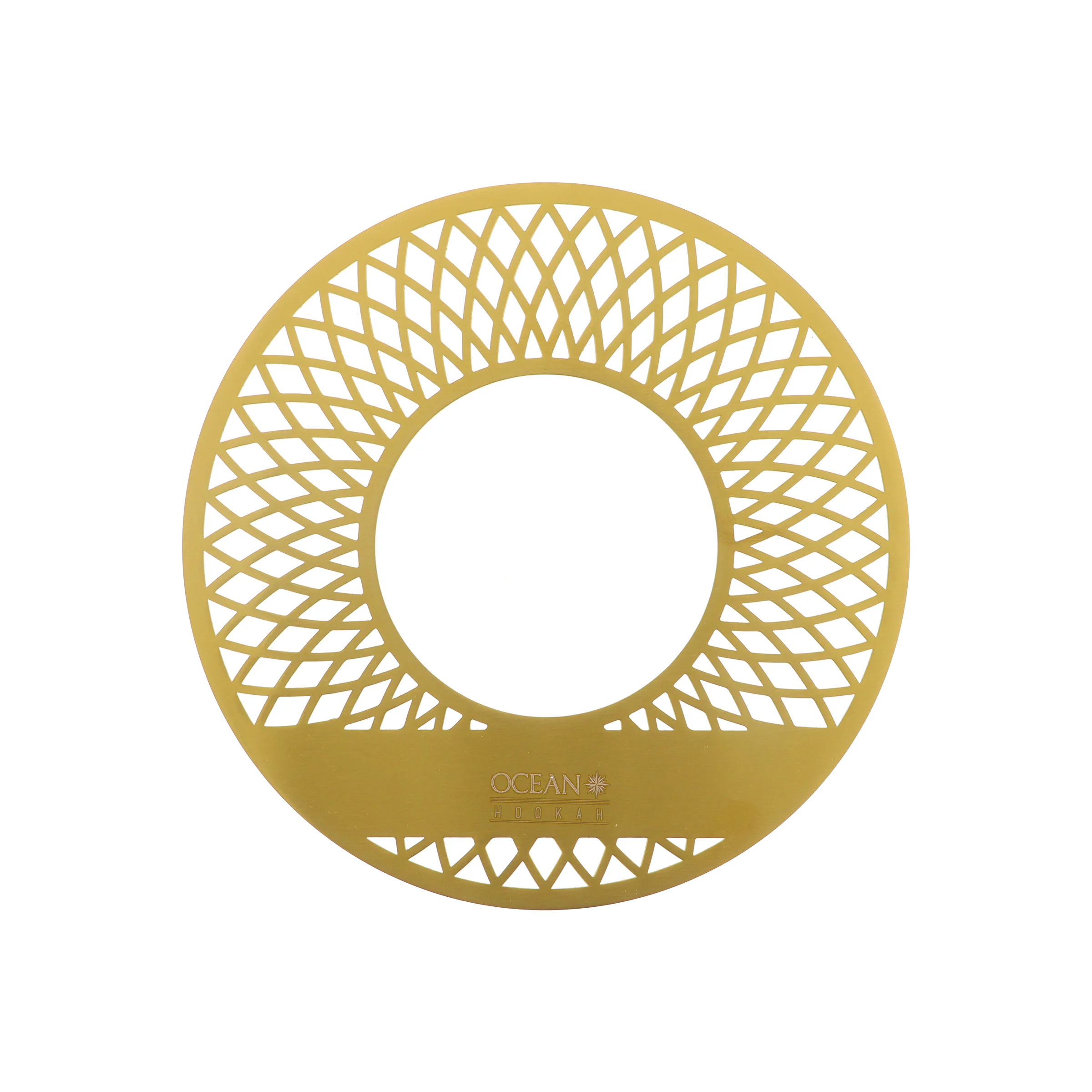 Coal Plate Mesh - Gold