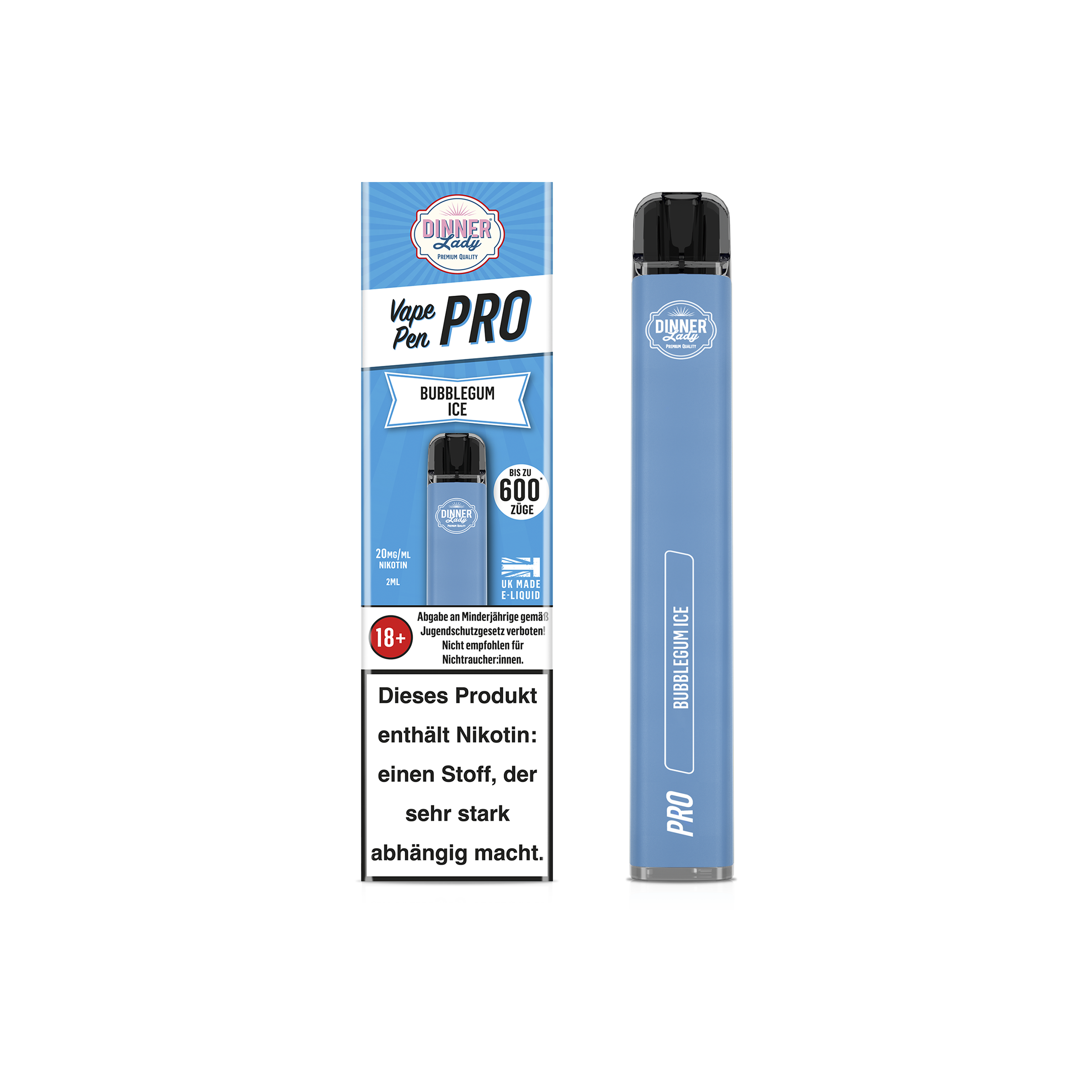 Dinner Lady - Bubblegum Ice - Vapestick