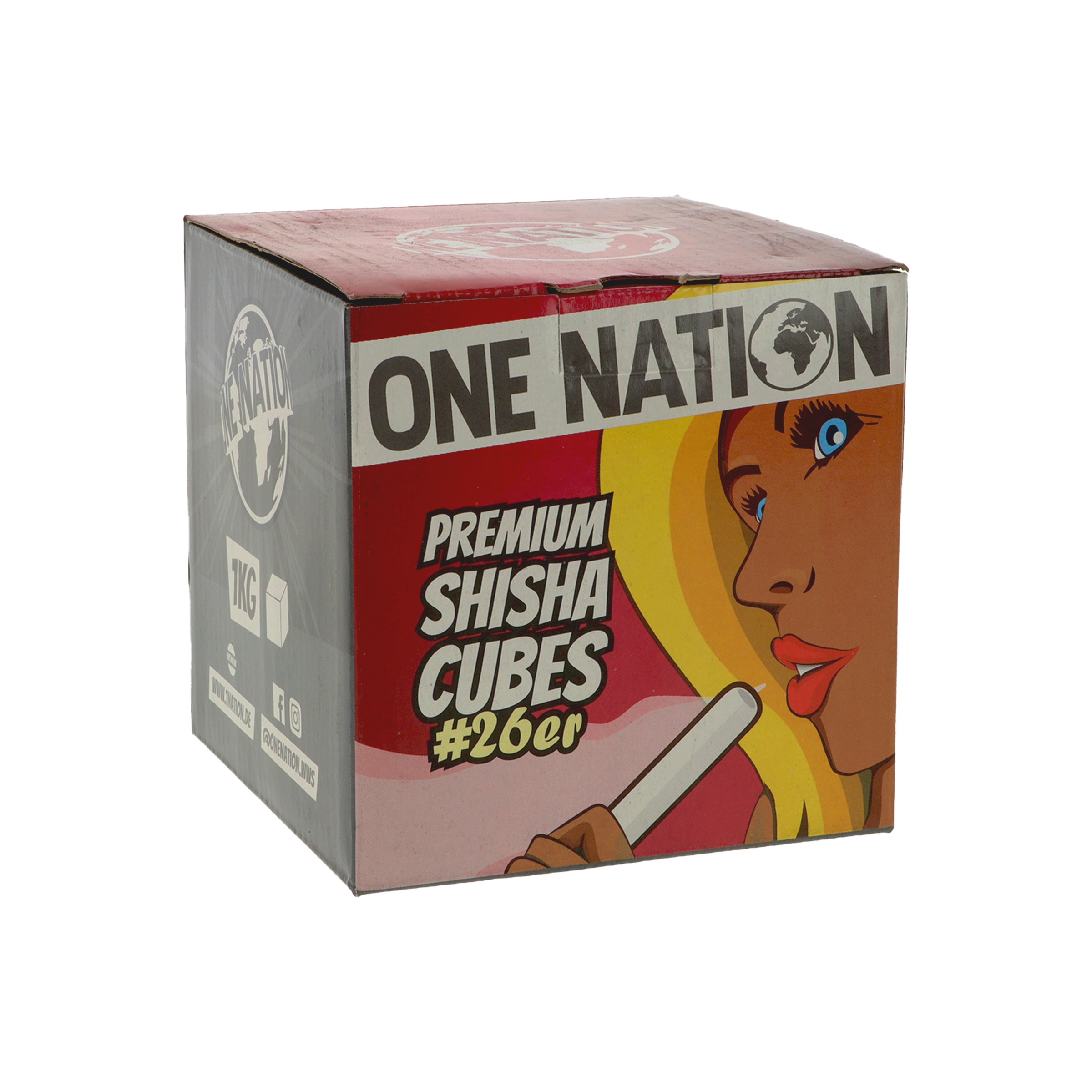 One Nation Shisha Cubes #26er 1KG