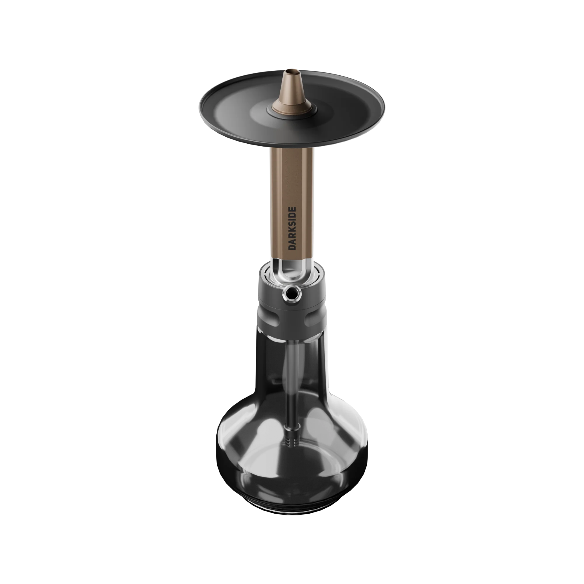 Darkside EVO Bronze Seitenansicht mit Glasbowl