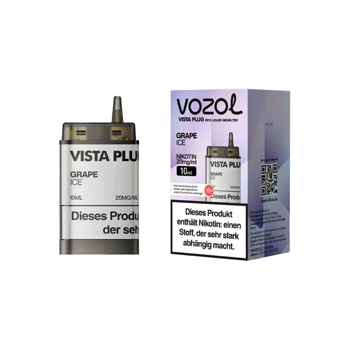 Vozol - Vista Plug Set - EZ Pod - Grape Ice + Empty Pod