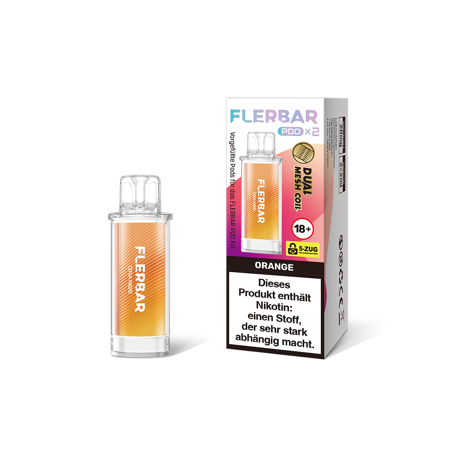 Flerbar - Prefilled Pod - Orange