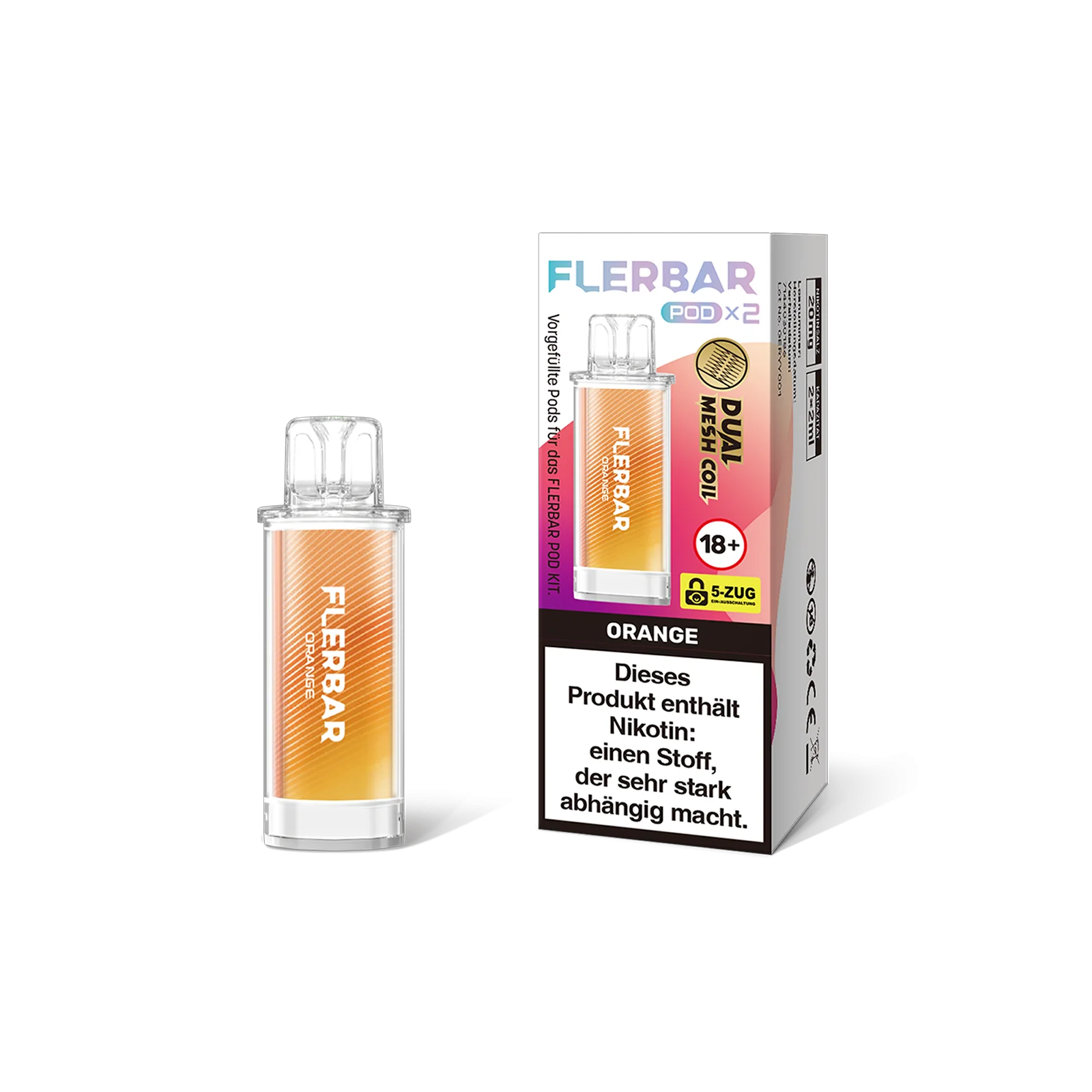 Flerbar - Prefilled Pod - Orange