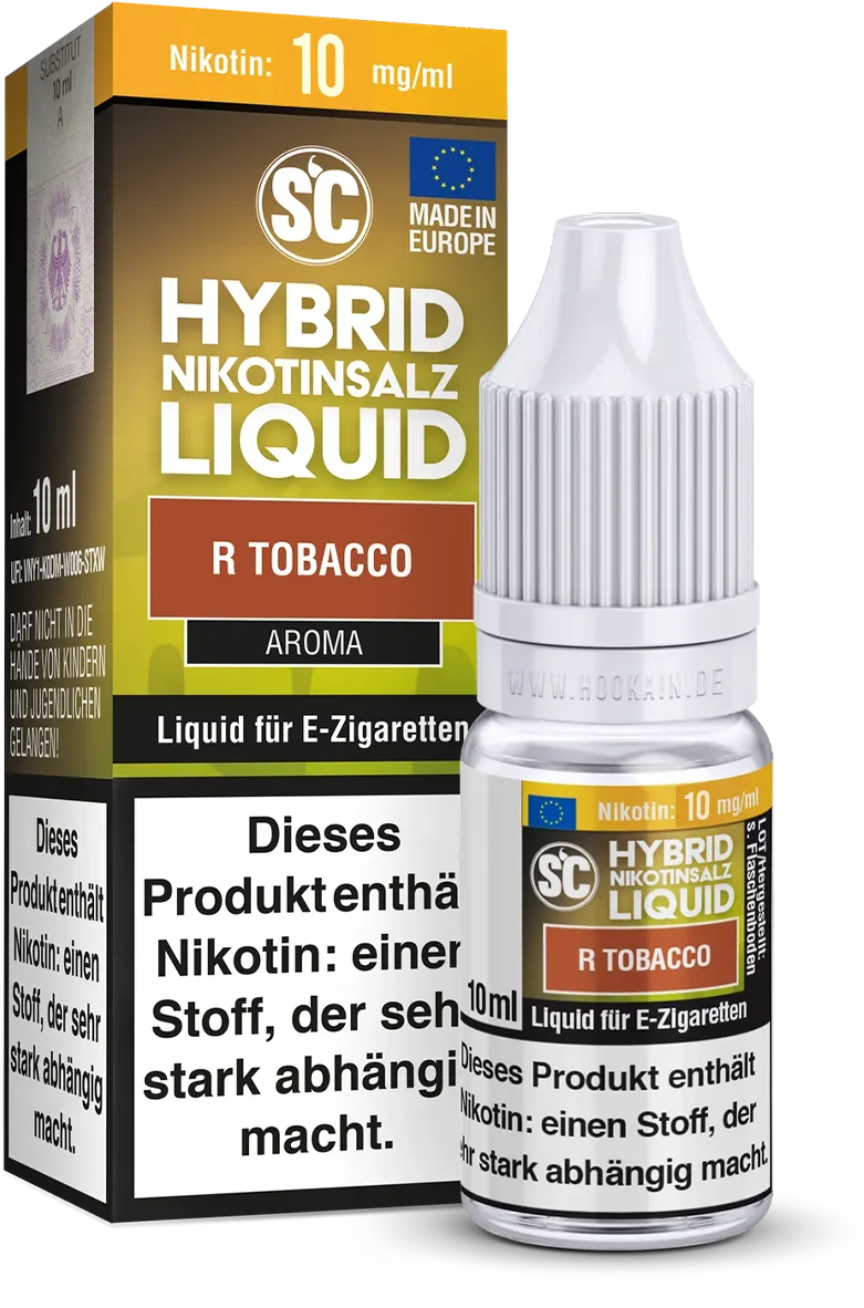 SC - E-Liquid - Hybrid Nikotinsalz - R Tobacco - 10 ml - 10 mg 2