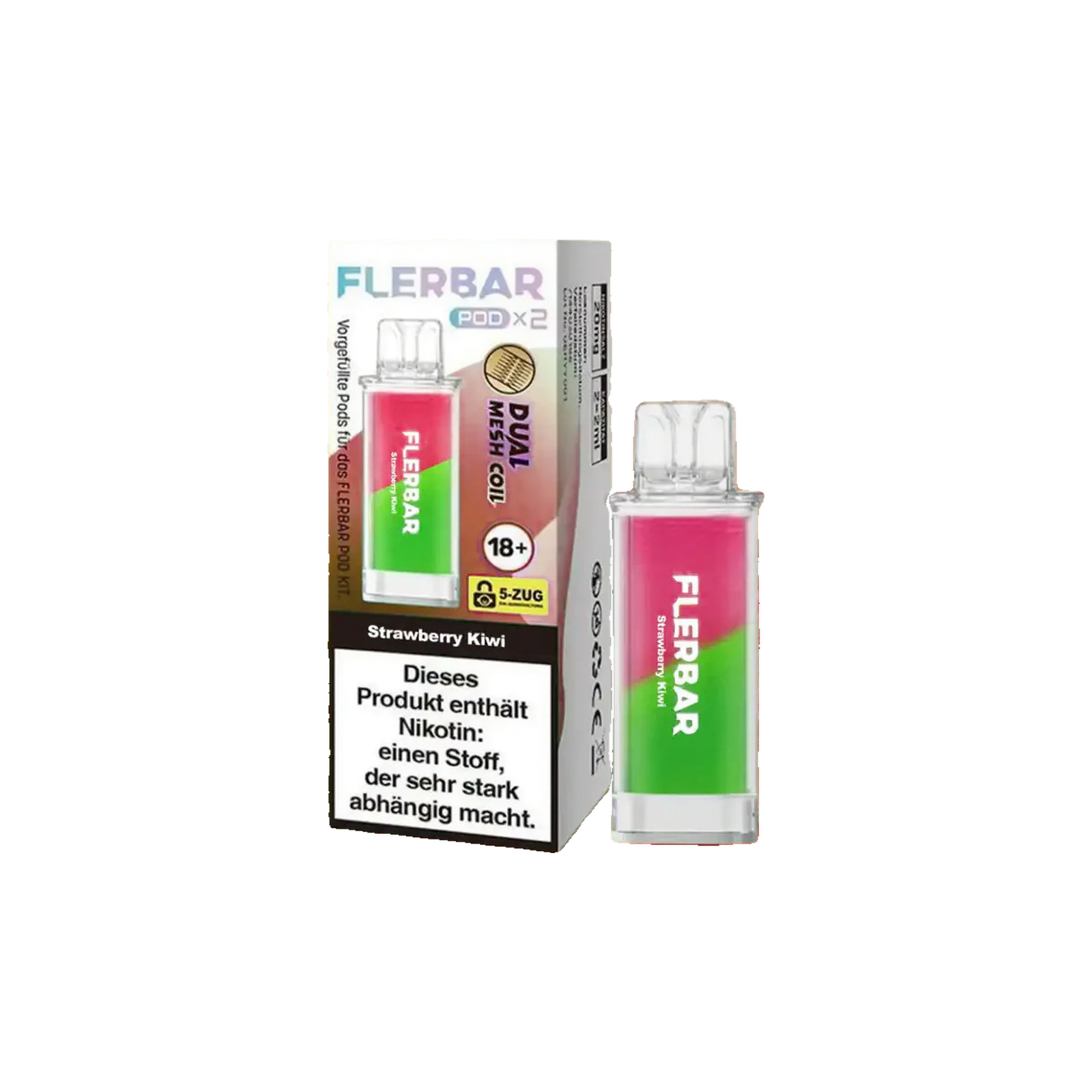 Flerbar - Prefilled Pod - Strawberry Kiwi 1