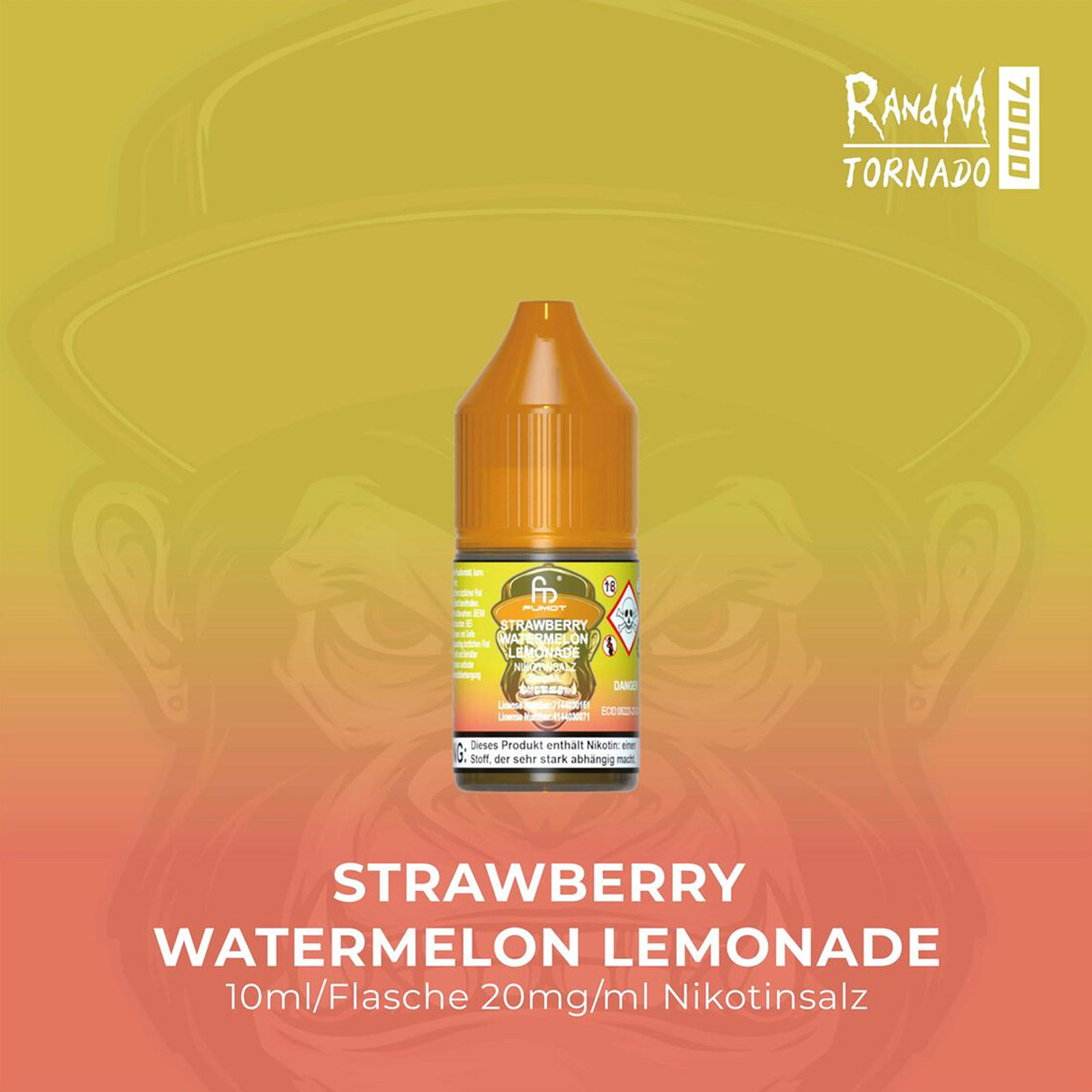 RandM 7000 | Strawberry Watemelon Lemonade E-Liquid Nikotinsalz 20 mg 1