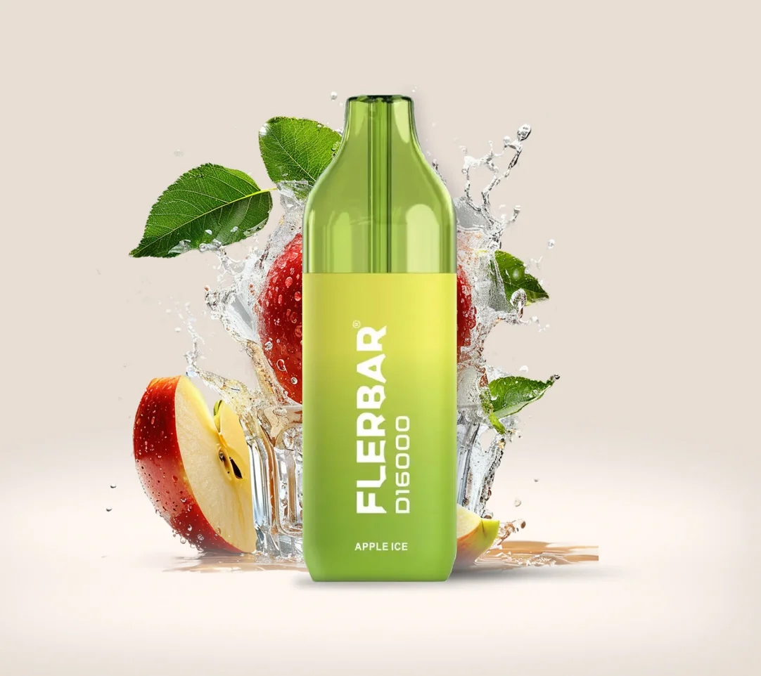 Flerbar D16000 Apple Ice 12ml E-Zigarette – 16000 Puffs