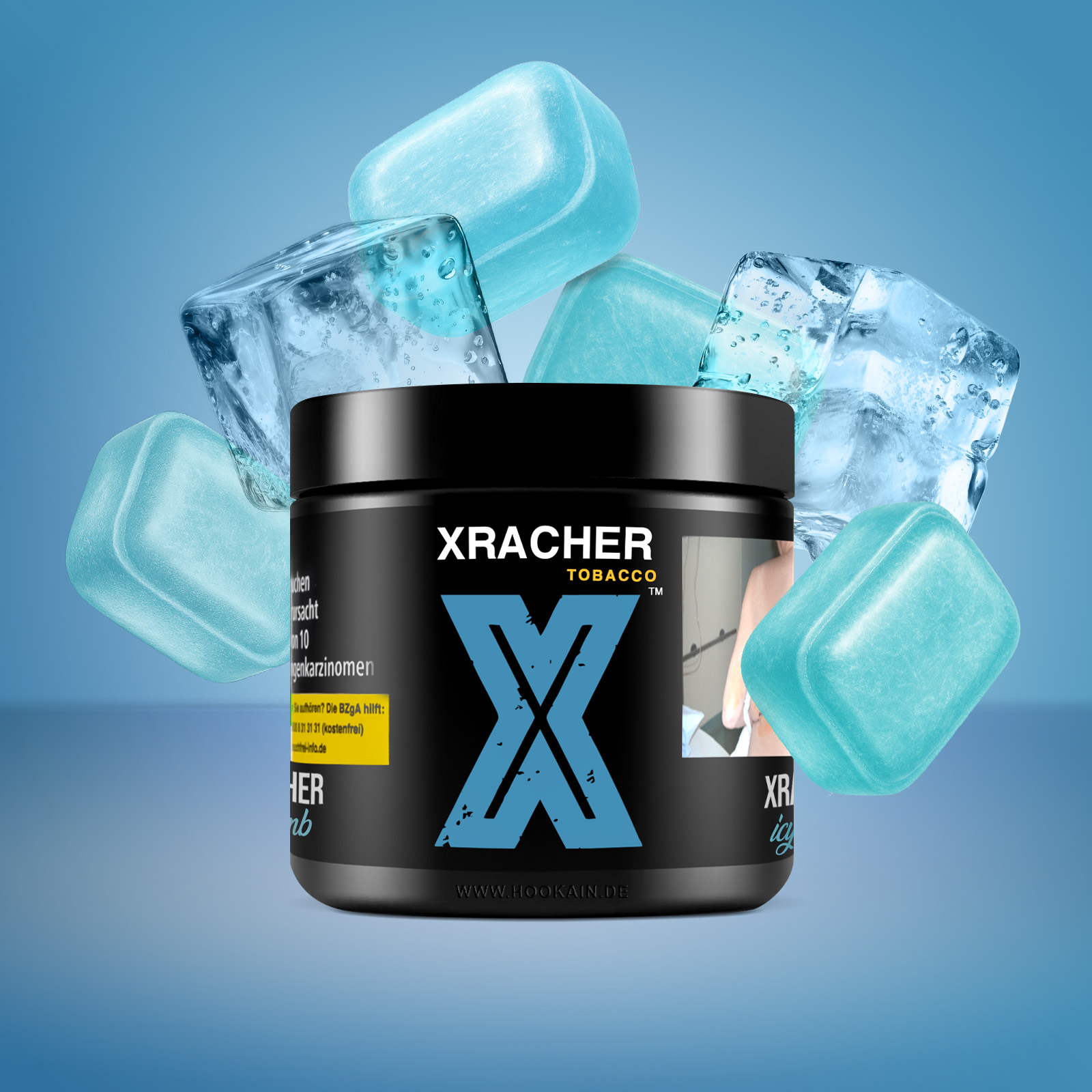 XRacher Icy Bomb 200g &ndash; Menthol pur Tabak kaufen 1