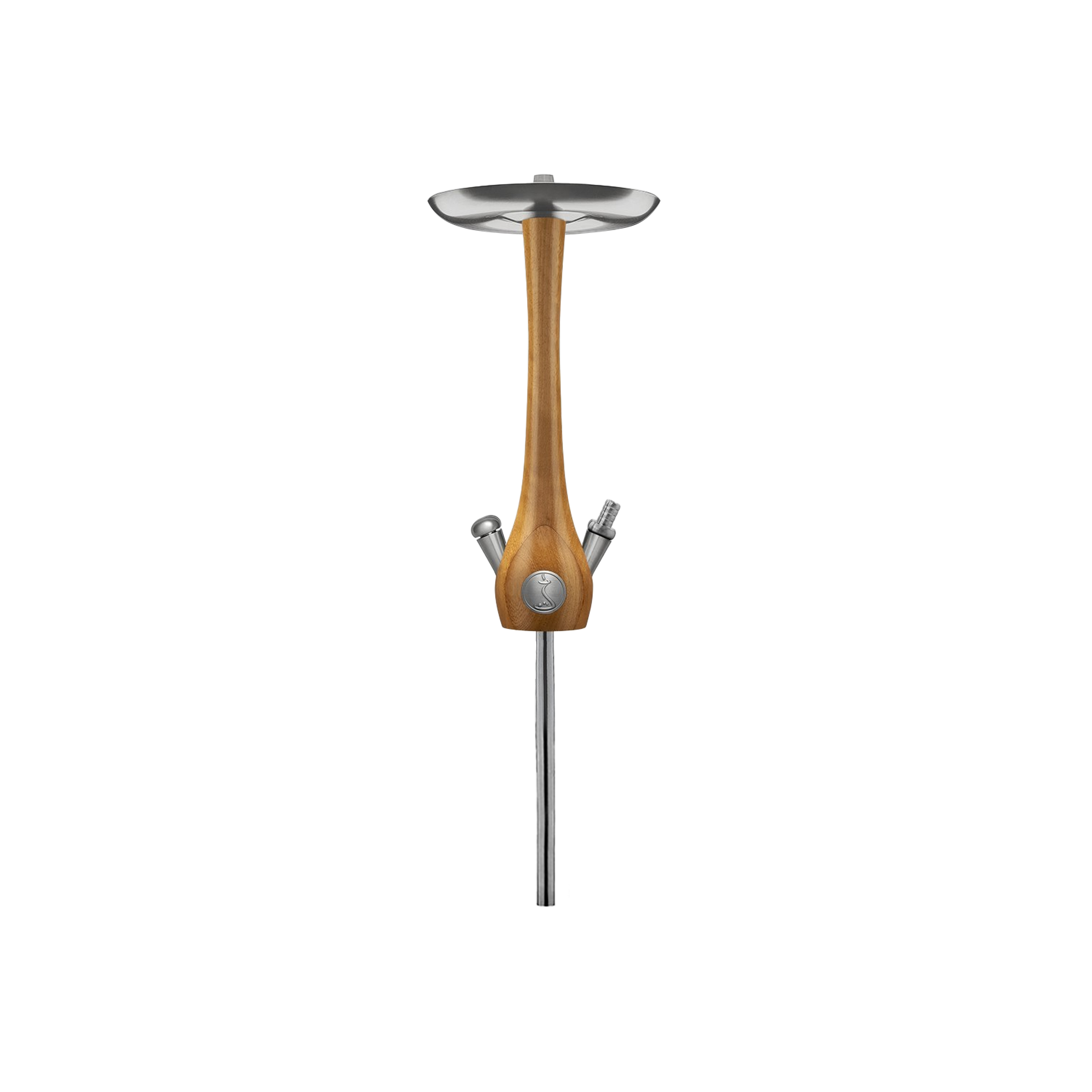 WOOKAH Body Iroko – Robuste Shisha-Rauchsäule aus edlem Holz 