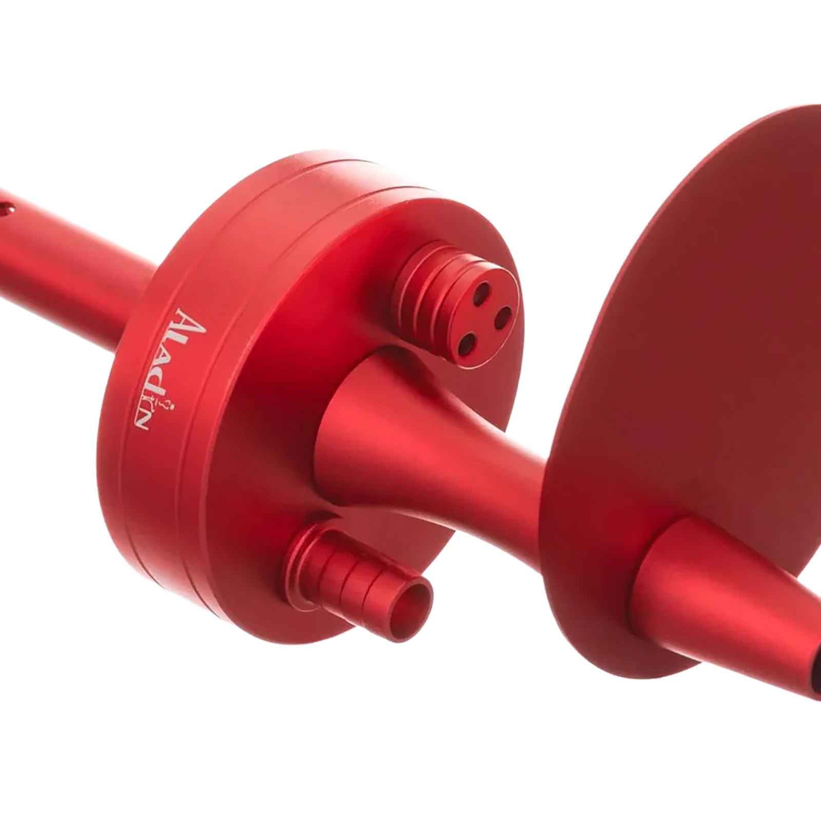 Aladin 2GO Aluminium Rot – Kompakte Reiseshisha 23 cm3