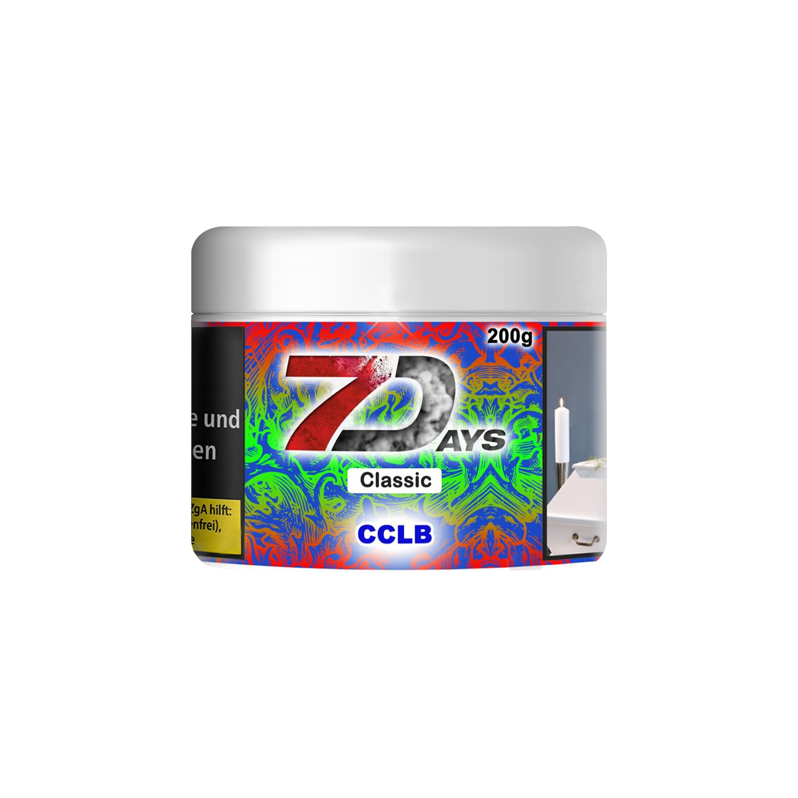 7Days Classic CCLB 200 g | Shisha Tabak g&uuml;nstig bestellen 2