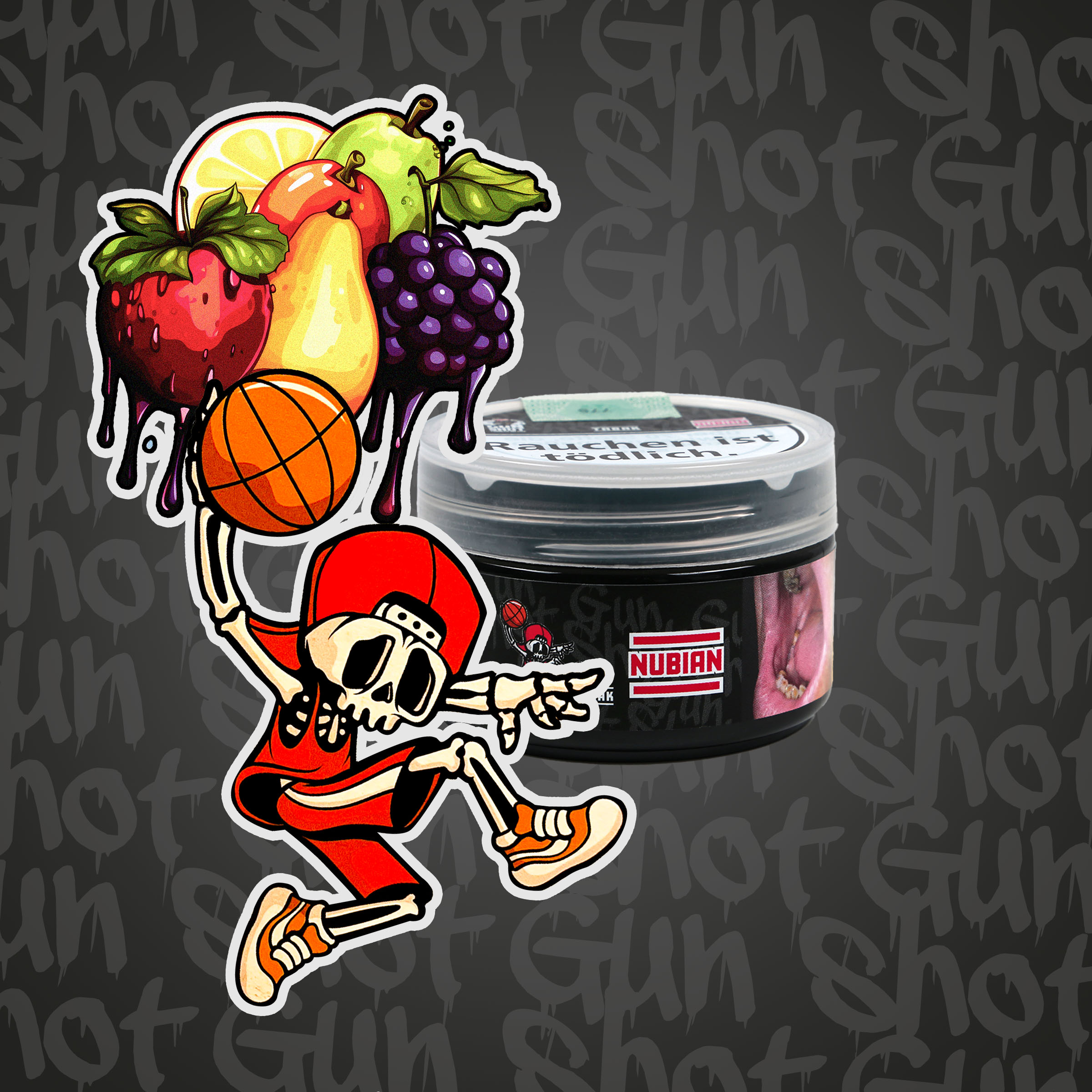 Gun Shot Nubian Shisha Tabak 20 g | G&uuml;nstig Online bestellen 1