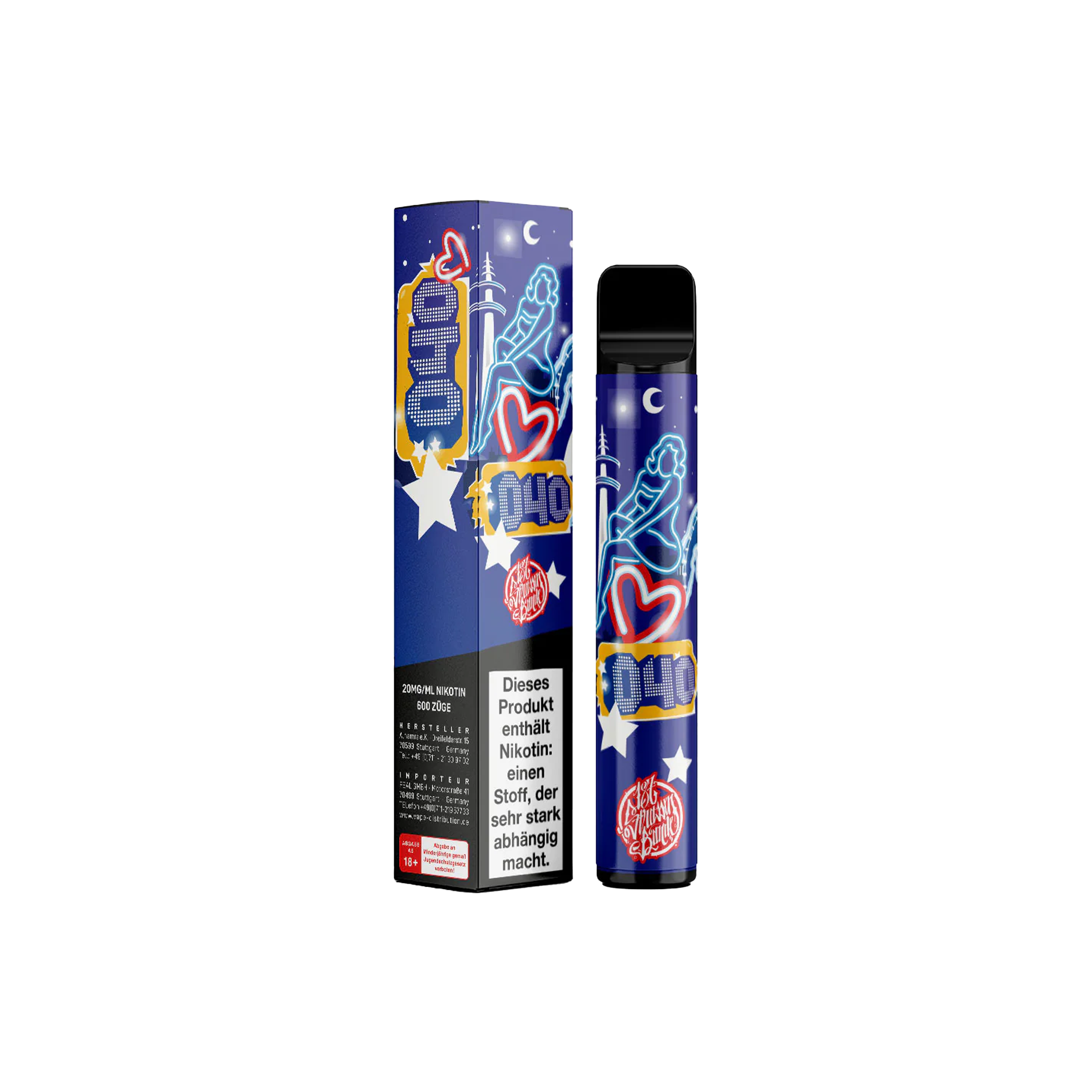187 Vape - 040 Hamburg - 20 mg