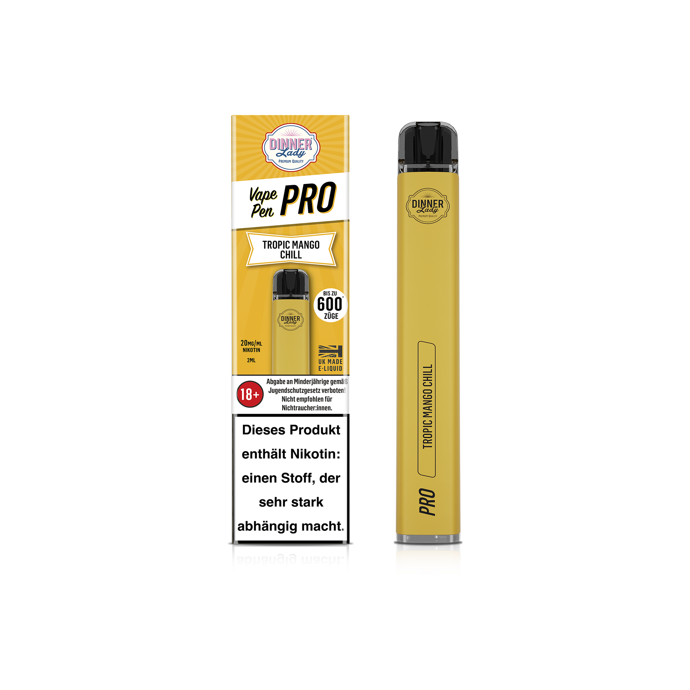 Dinner Lady - Tropic Mango Chill - Vapestick