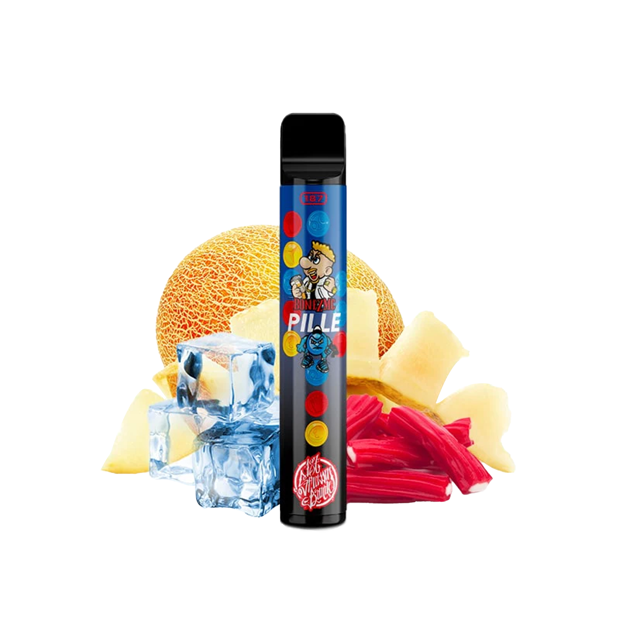 187 - Einweg Vape - Pille Bonez MC- E-Shisha | alle Sorten günstig kaufen