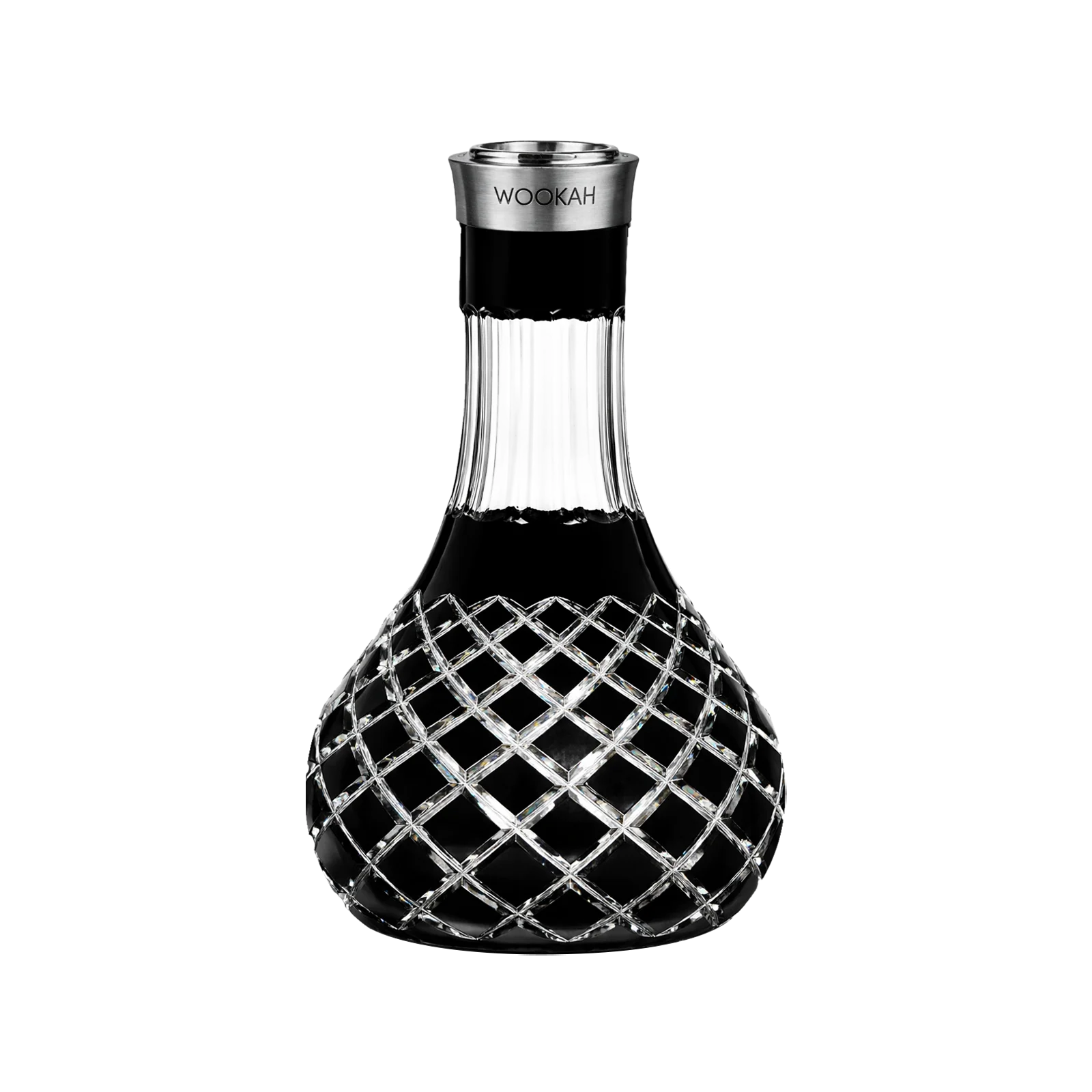 Wookah - Mastercut -  Check Black Glasbowl f&uuml;r Shisha bestellen 1
