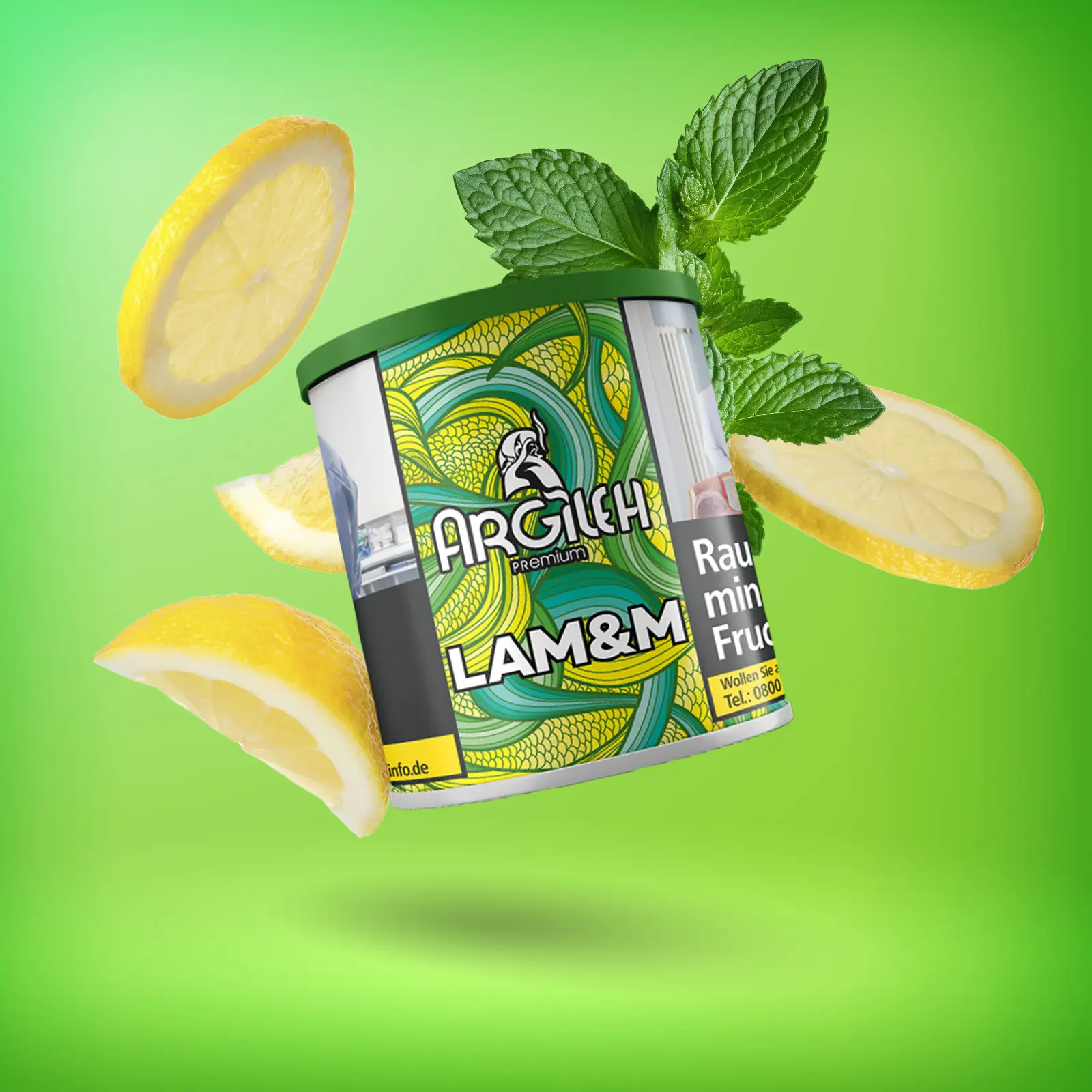 Argileh - Laymon Mnt - 200 g -1