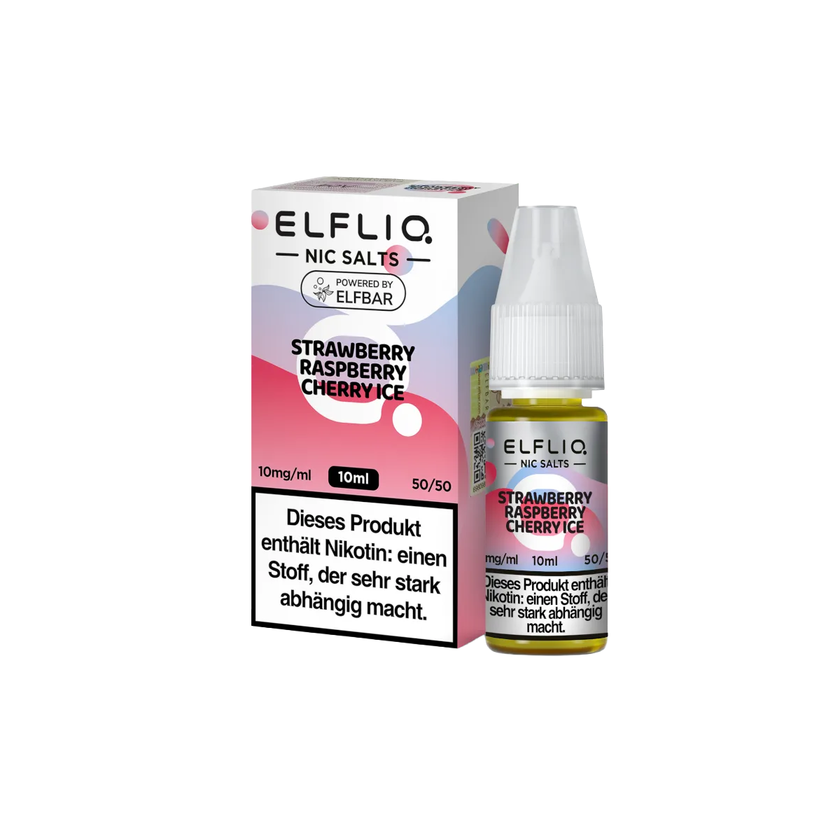Elf Bar - ElfliQ - E-Liquid - Nikotinsalz - Strawberry Raspberry Cherry Ice - 10 mg1-