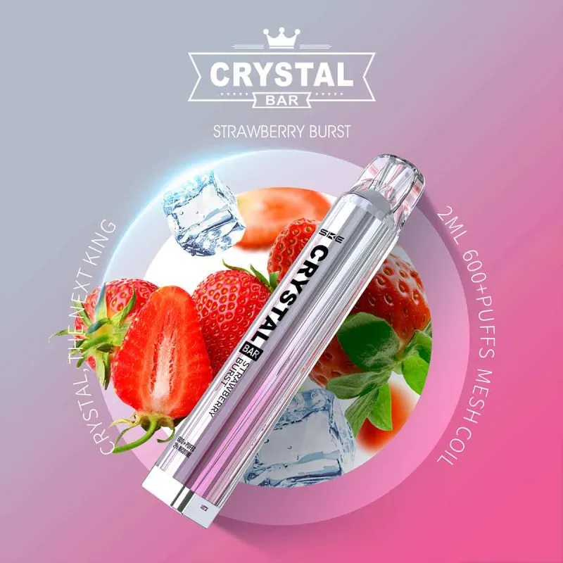 Crystal Bar Strawberry Burst Einweg E-Zigarette Online bestellen