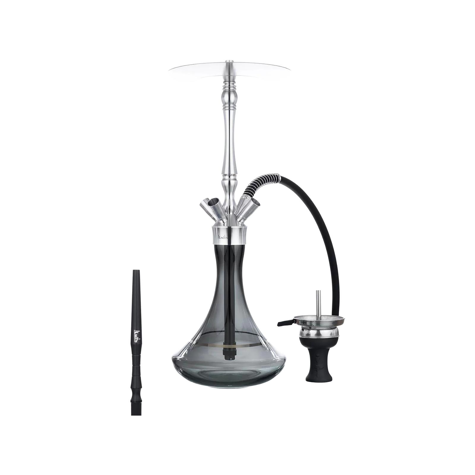 Aladin MVP 550 Schwarz – Shisha 55 cm mit Zubehör 1