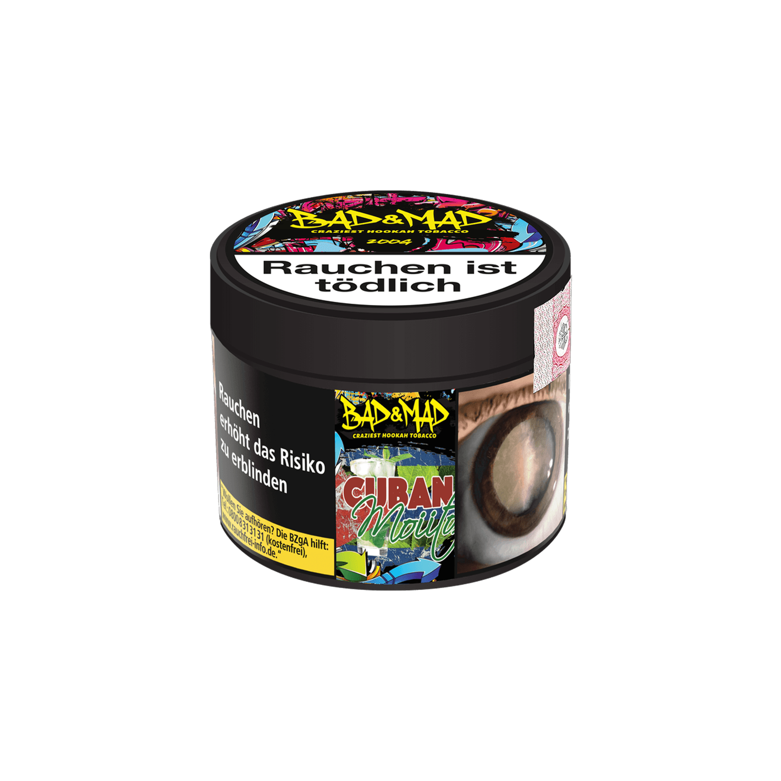 Bad & Mad Cuban Moiito 200 g | Shisha Tabak Sorten g&uuml;nstig bestellen 1