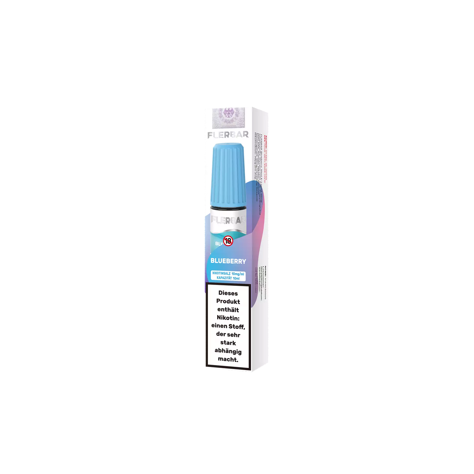 Flerbar - E-Liquid - Nikotinsalz - Blueberry - 10ml - 10 mg 3