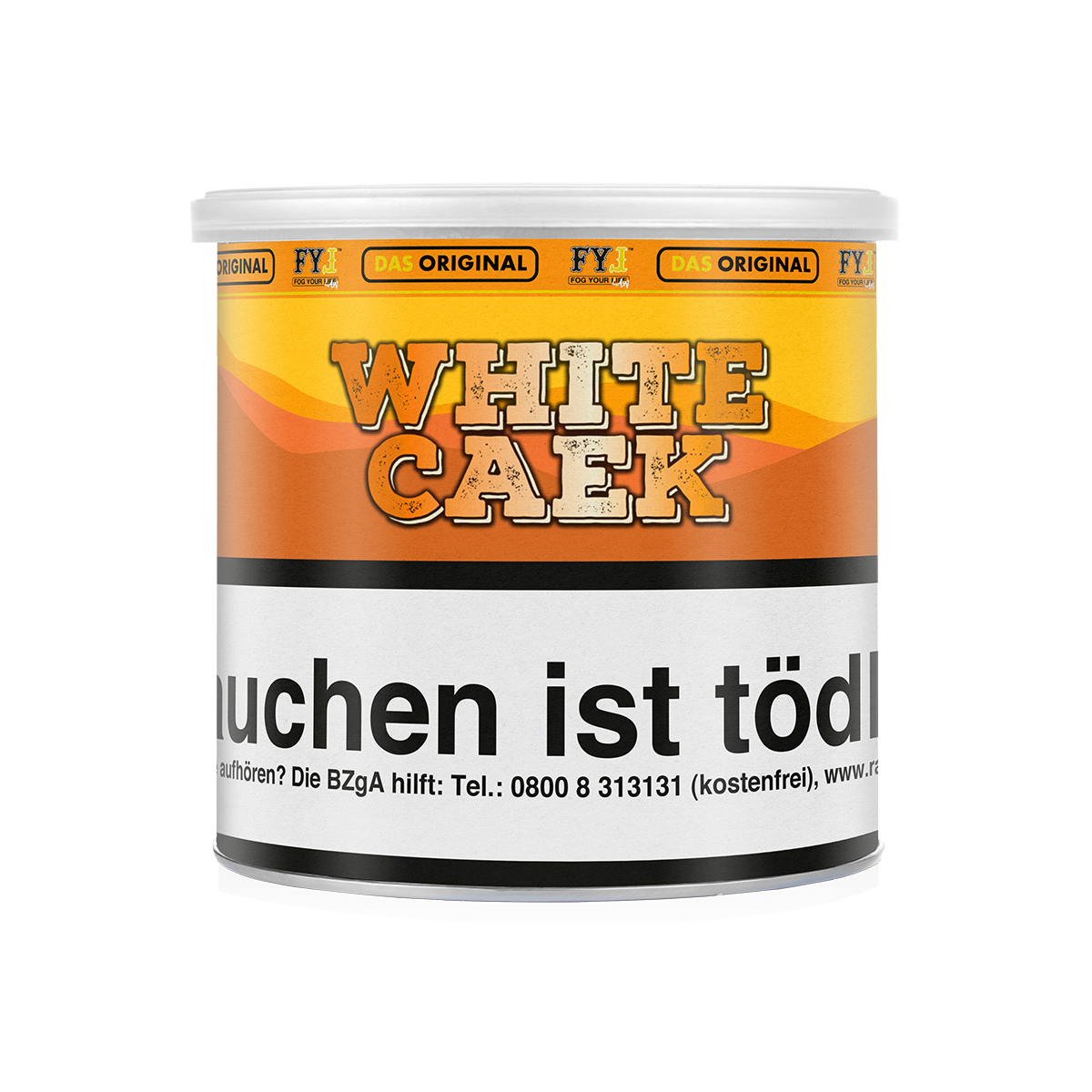 Fog Your Law Dark - White Caek Alman - Schwarzer Peifentabak Dry Base - 65 g1-1-