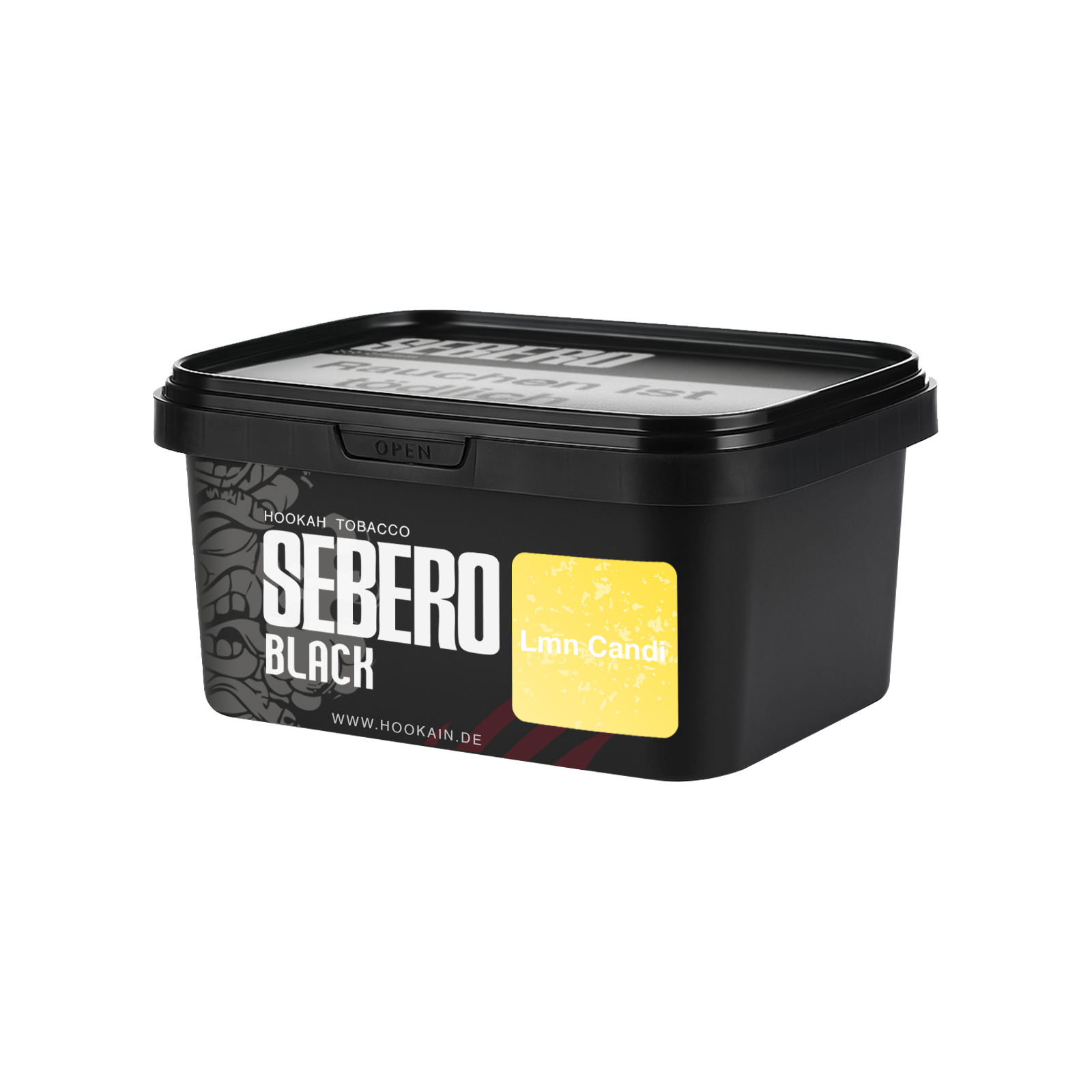 Sebero Black Lmn Candi 200 g Shisha Tabak – süß-zitronig, stark 1