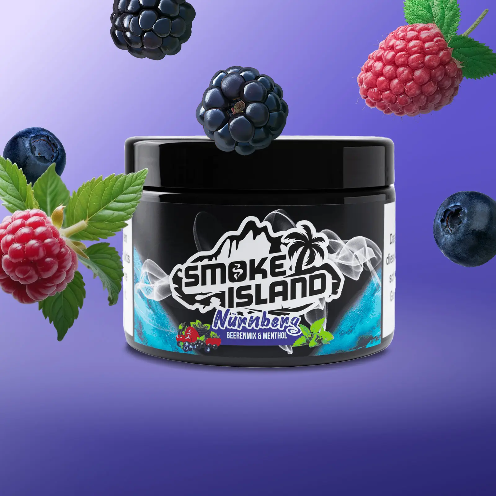 Smoke Island - nikotinfrei - Nürnberg - 200 g  1
