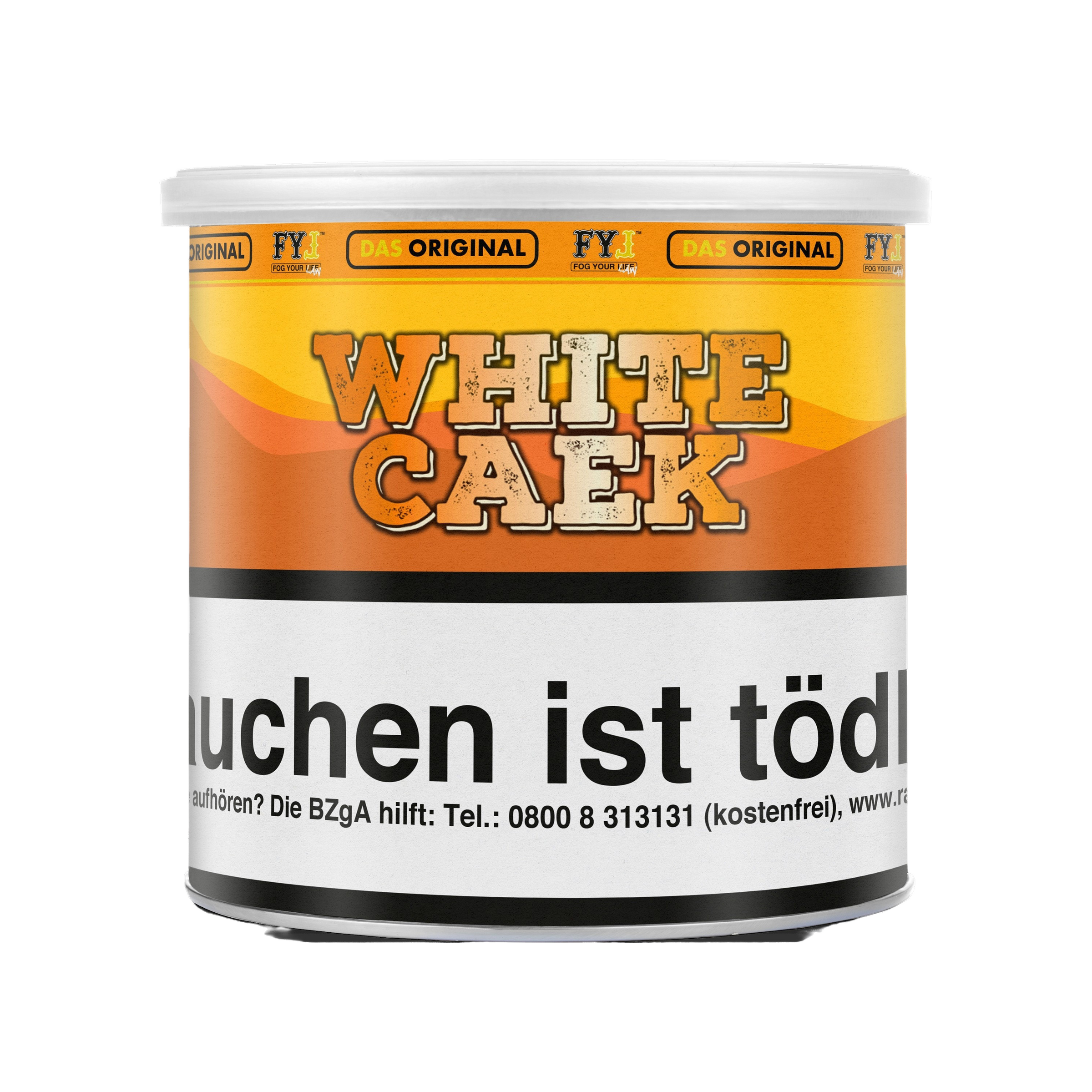 Fog Your Law - Dry Base mit Aroma - White Caek - 70 g - 2 Komponenten L&ouml;sung Tabak - mit versteuertem Glycerin 200 g Mischen 2