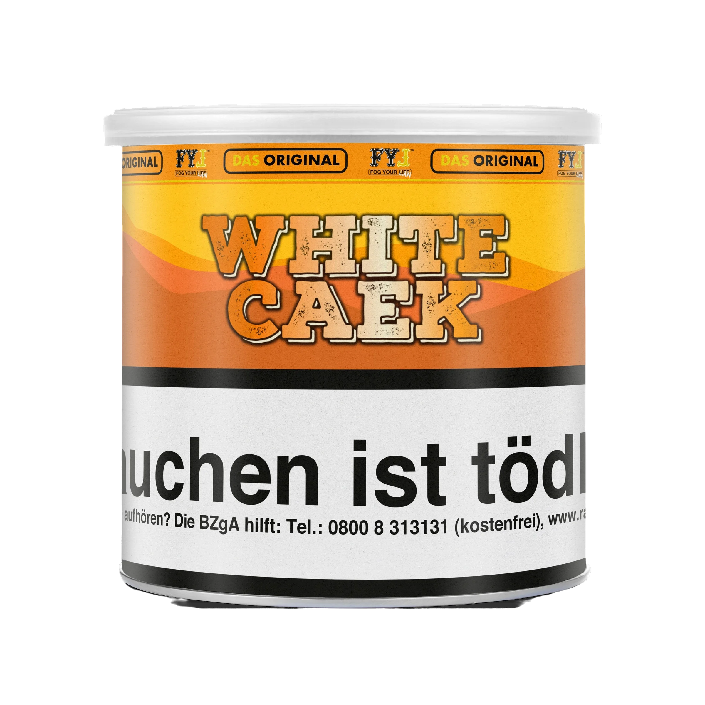 Fog Your Law - Dry Base mit Aroma - White Caek - 70 g - 2 Komponenten L&ouml;sung Tabak - mit versteuertem Glycerin 200 g Mischen 2