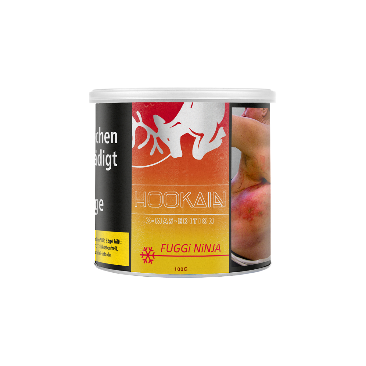 HOOKAIN Fuggi Ninja 100 g Shishatabak mit Apfel Ingwer 2