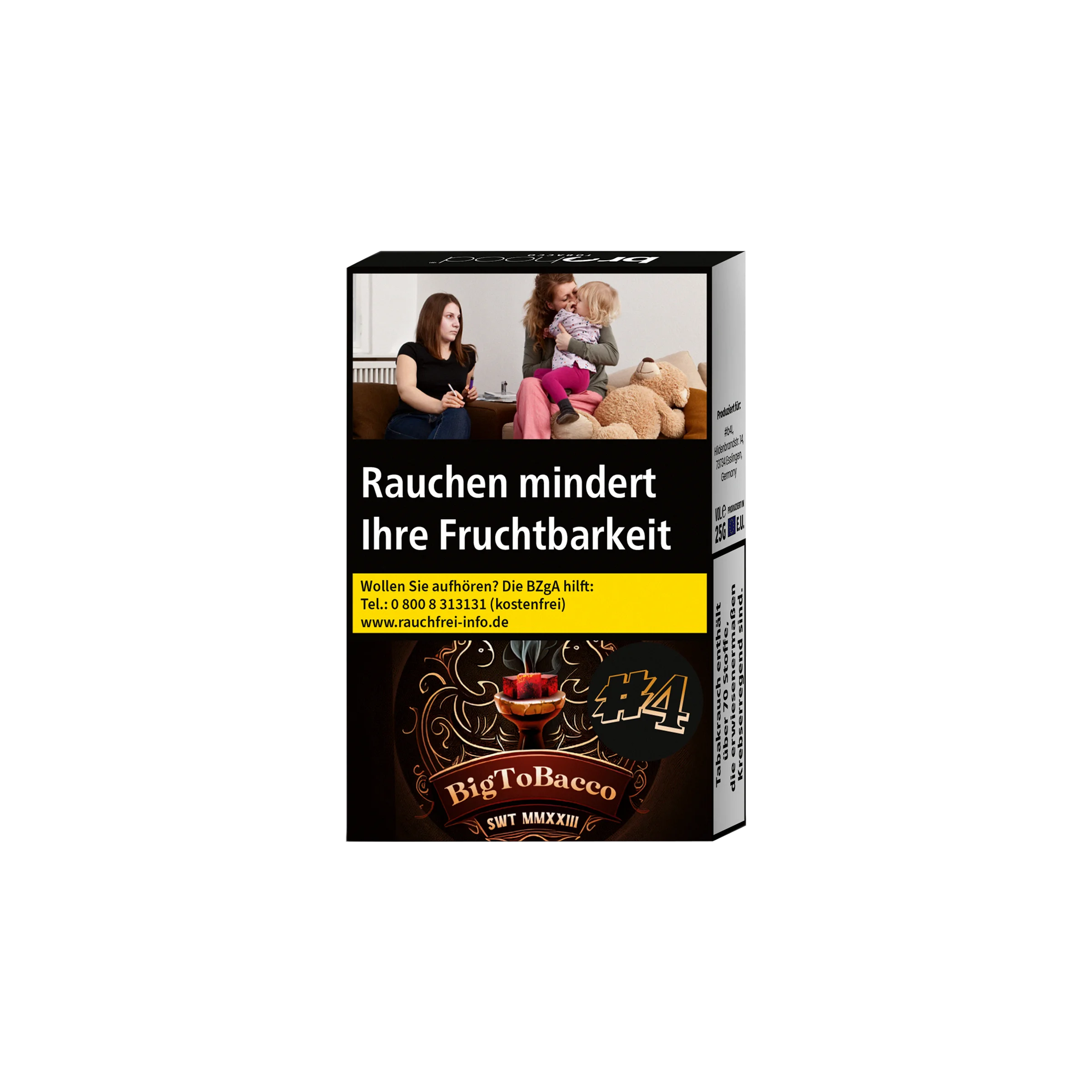 BigToBacco - #4 SWT Section - 25 g | Shisha-Tabak Sorten günstig kaufen 2