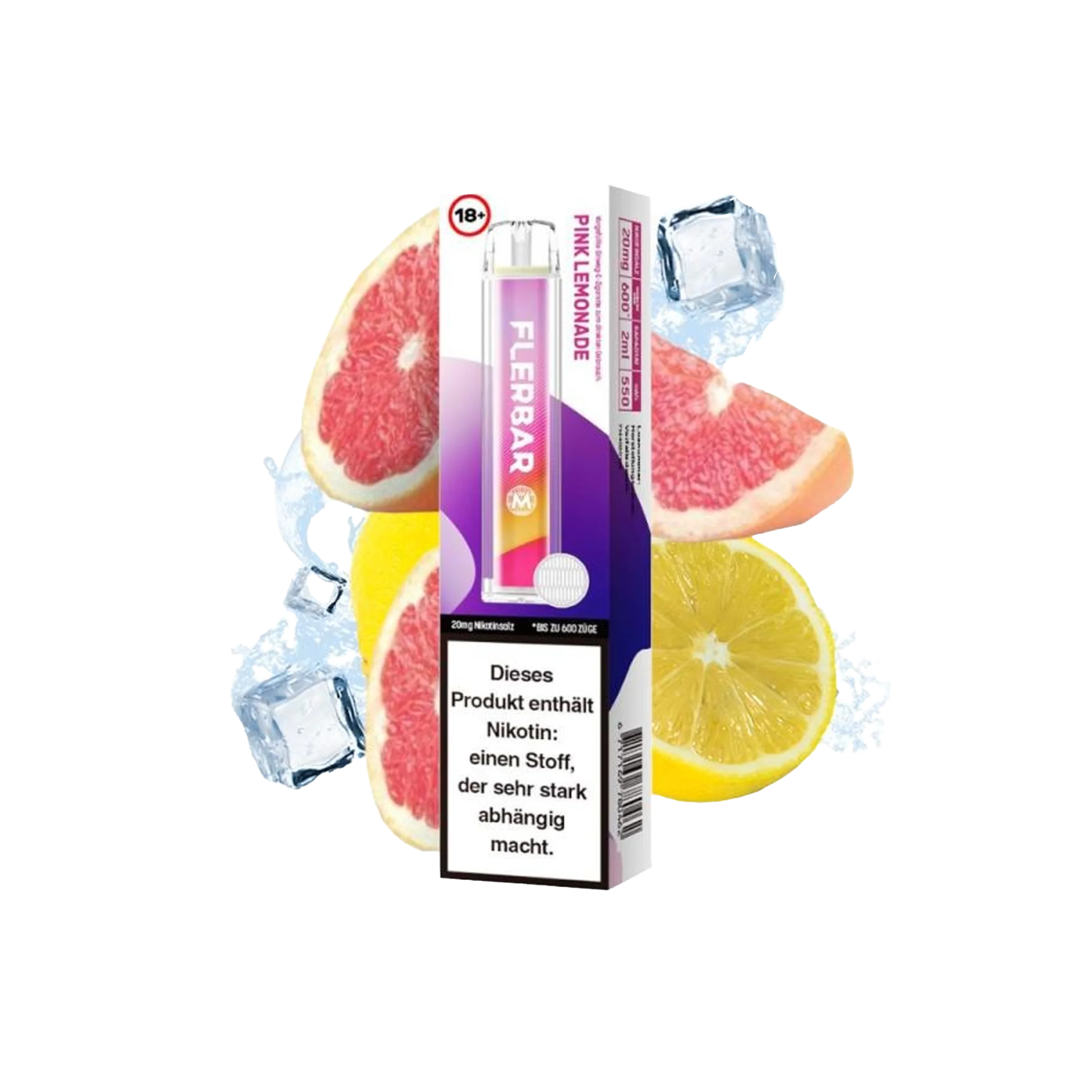 Flerbar - Vapestick - Pink Lemonade  - E-Shisha | alle Sorten günstig kaufen