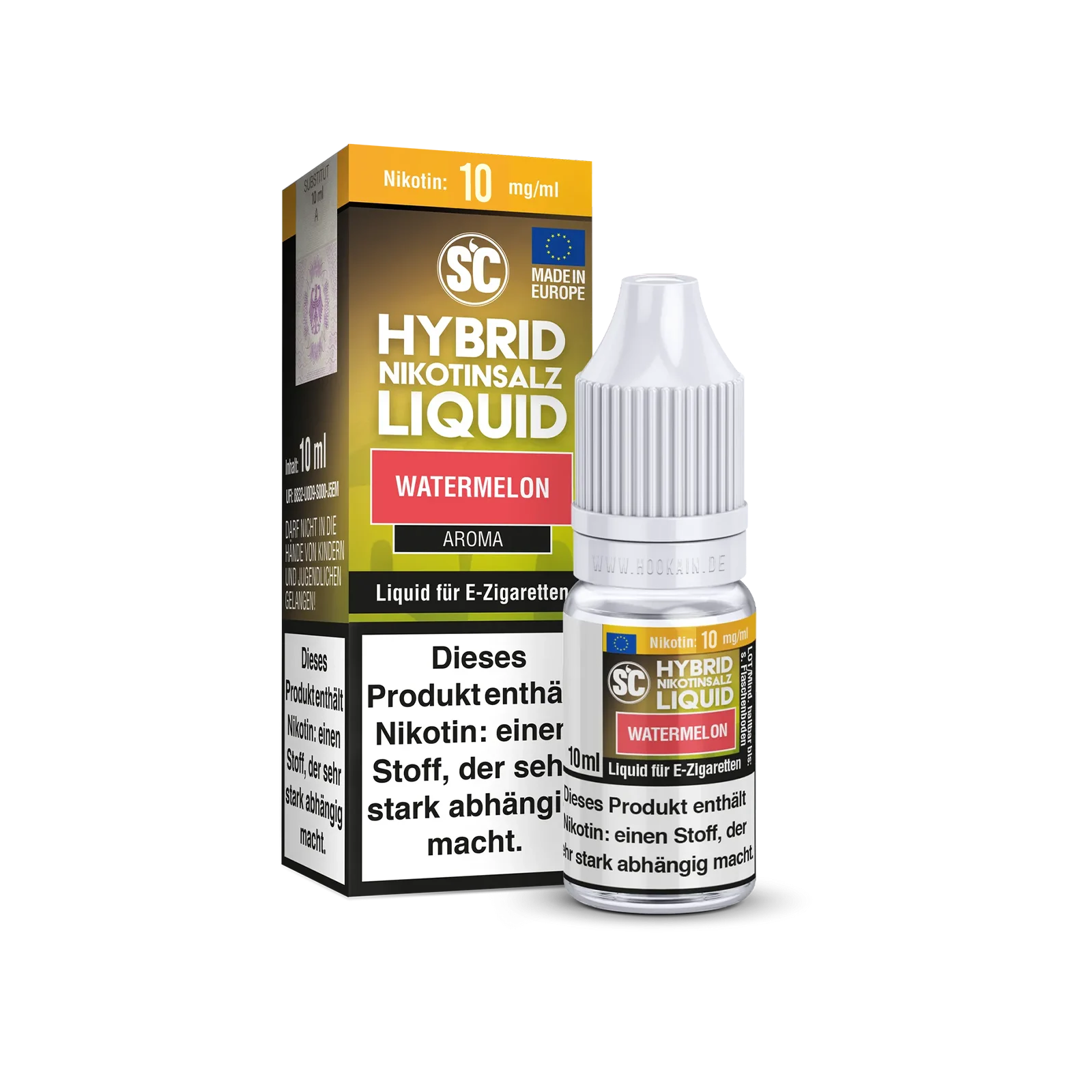 SC - E-Liquid - Hybrid Nicotine Salt - Watermelon - 10 ml - 10 mg